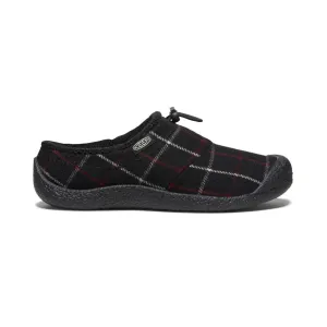 Keen Shoes Women's Howser III Slide Black Plaid