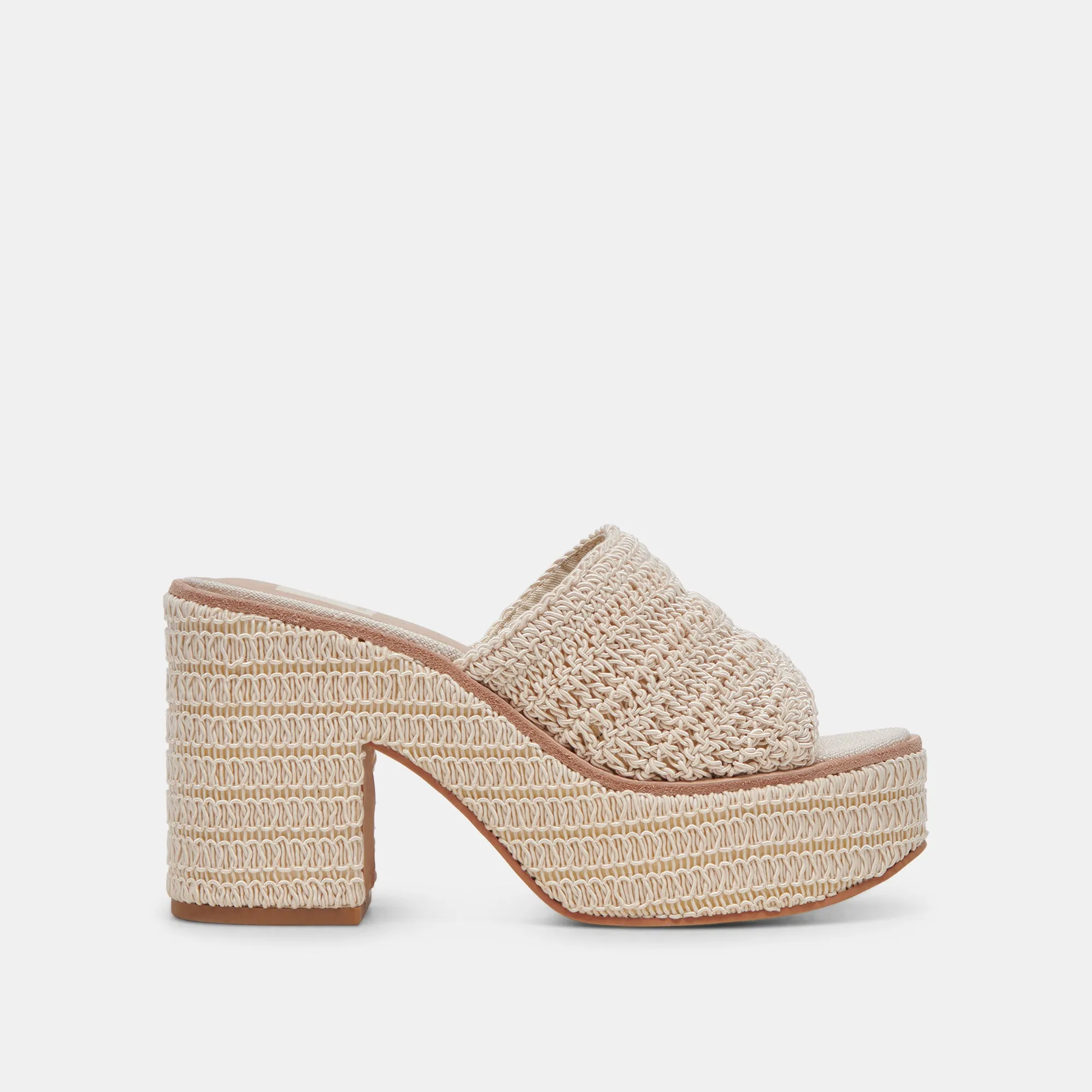 TALONS LADIN IVOIRE TISSÉ