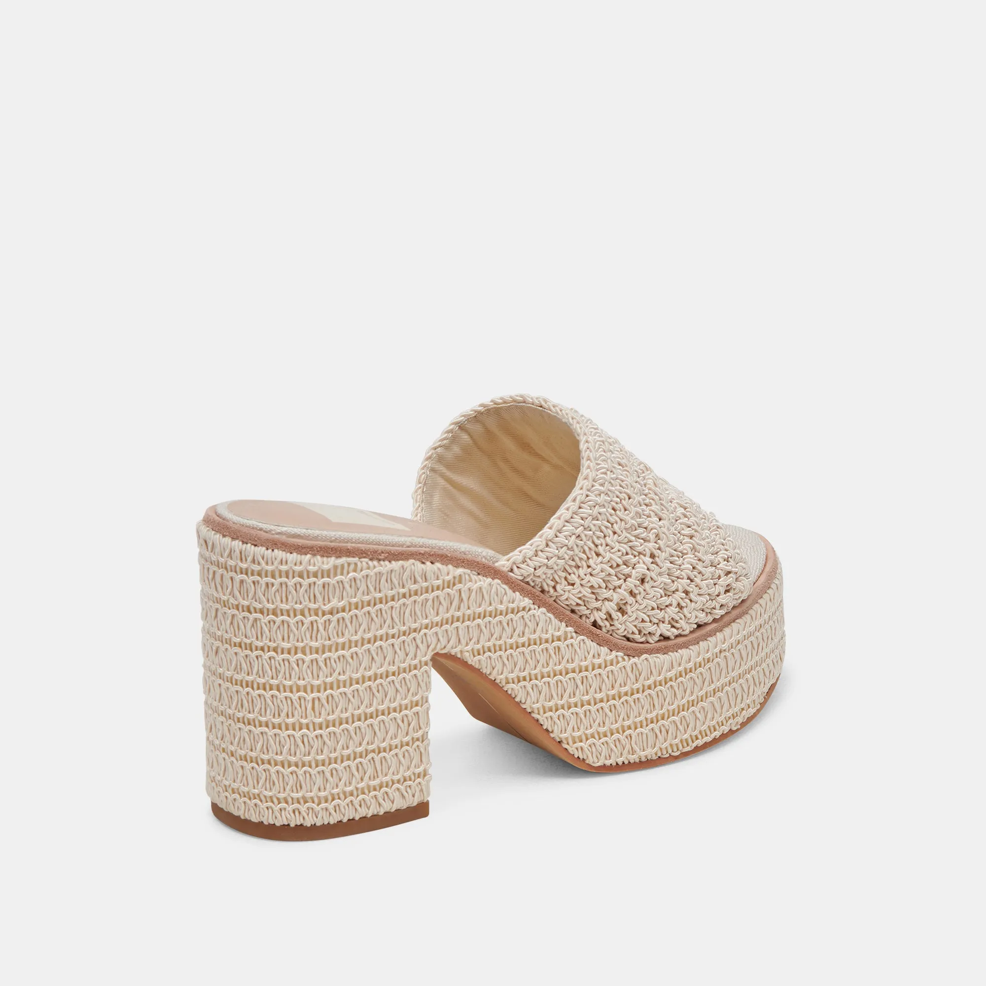 TALONS LADIN IVOIRE TISSÉ