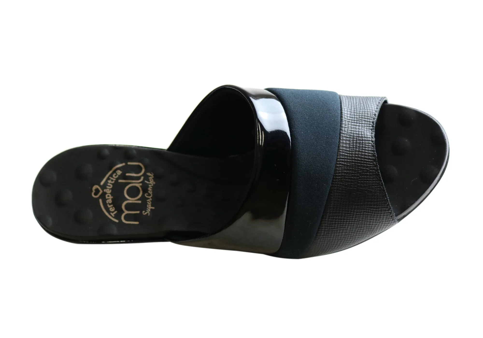 Malu Supercomfort Gracen Wedges Confortables pour Femmes Fabriquées au Brésil Chaussures Malu Supercomfort