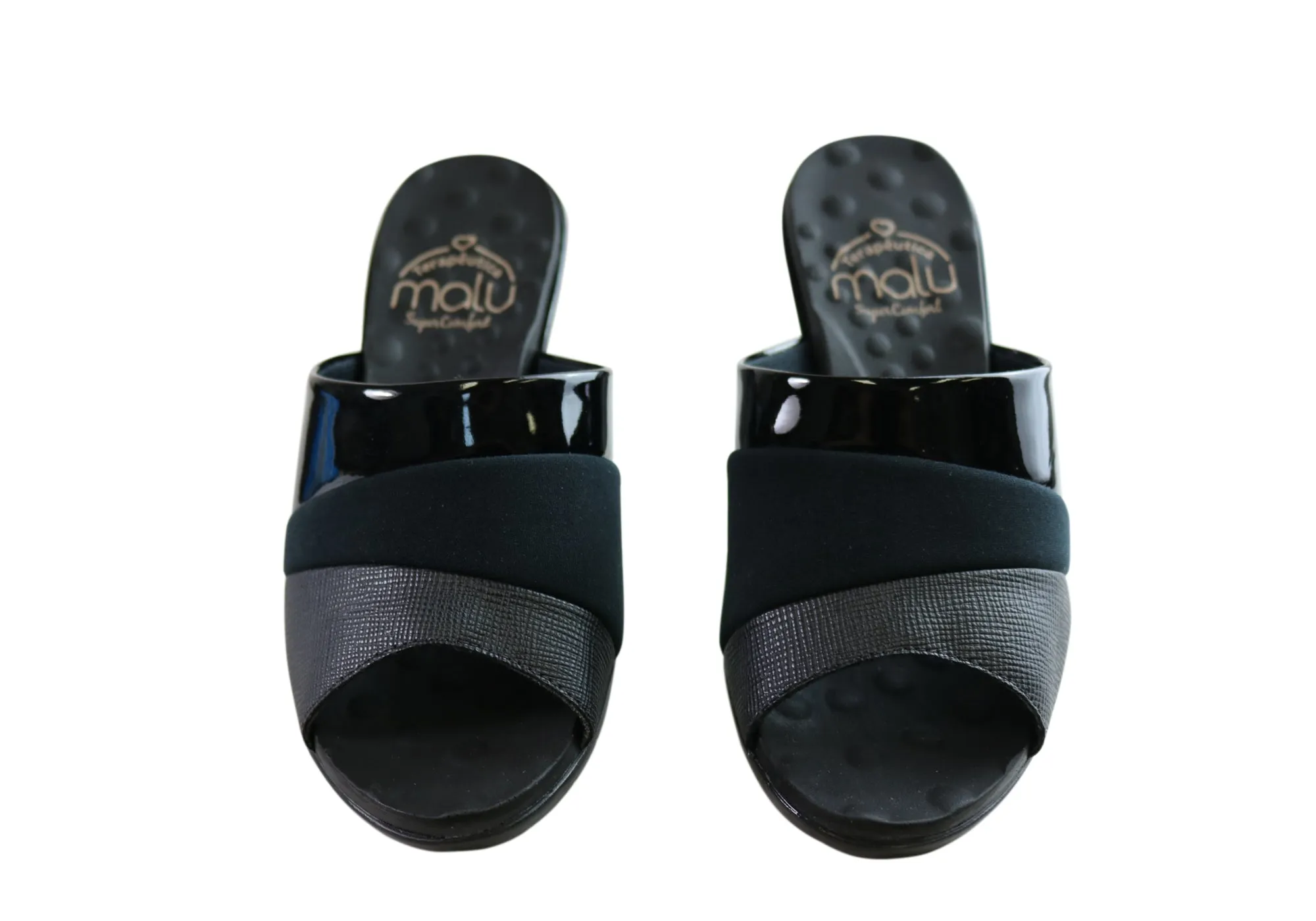 Malu Supercomfort Gracen Wedges Confortables pour Femmes Fabriquées au Brésil Chaussures Malu Supercomfort