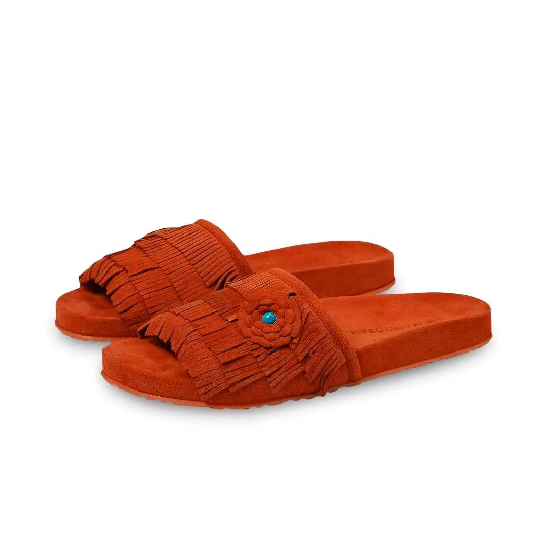 Manitobah - Slides à franges Wasaga pour femme (4061252)