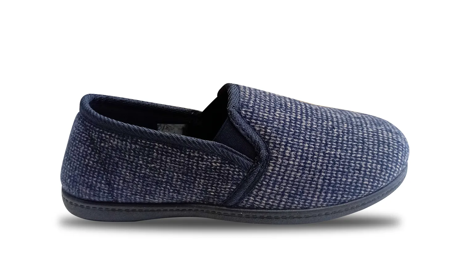 Chaussons de maison à enfiler larges pour hommes Sleephhh