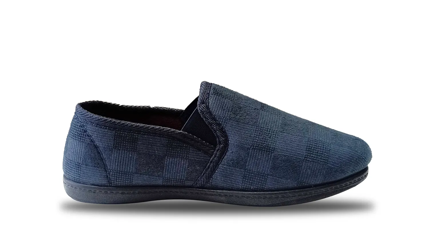Chaussons de maison à enfiler larges pour hommes Sleephhh