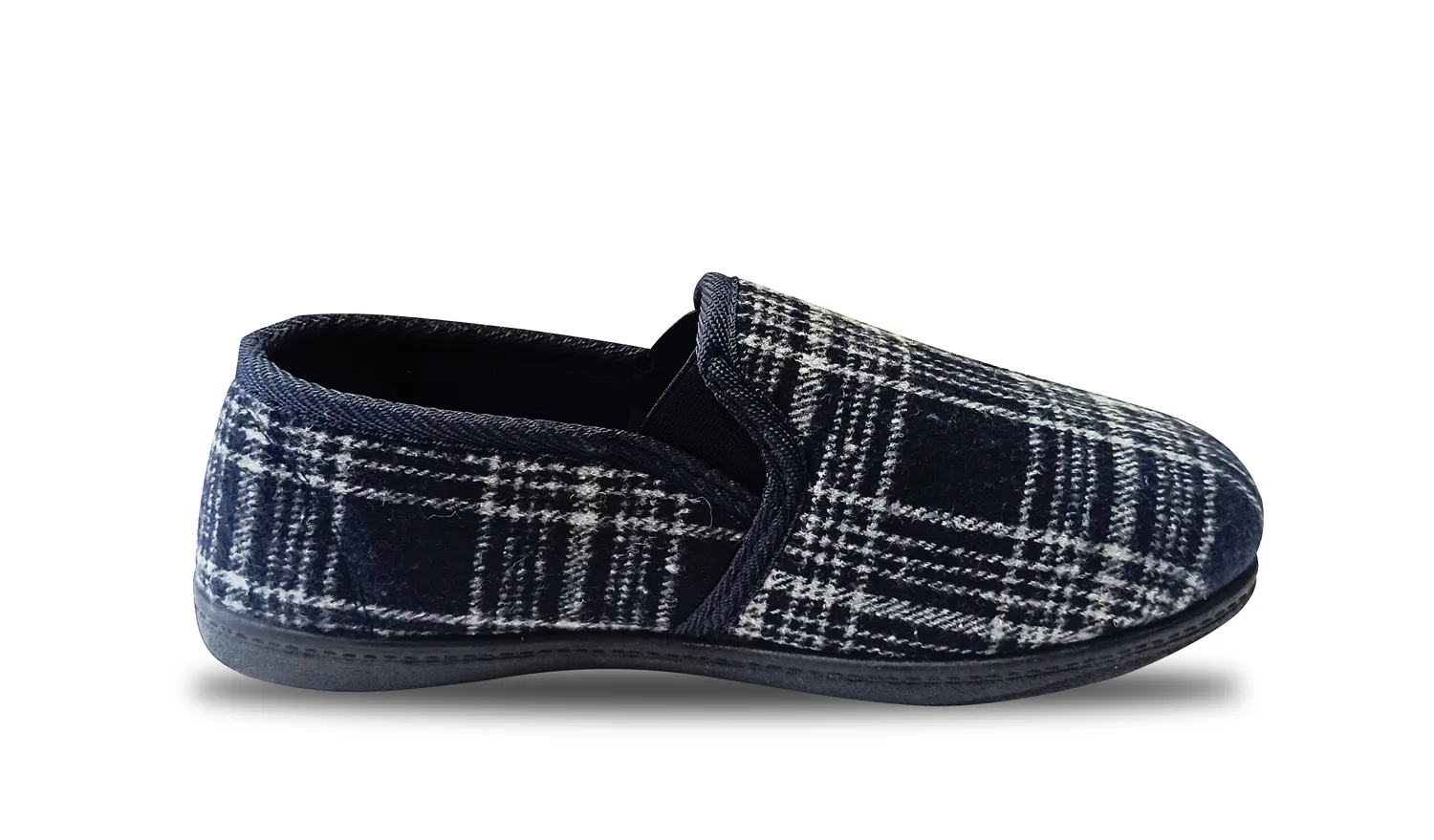 Chaussons de maison à enfiler larges pour hommes Sleephhh
