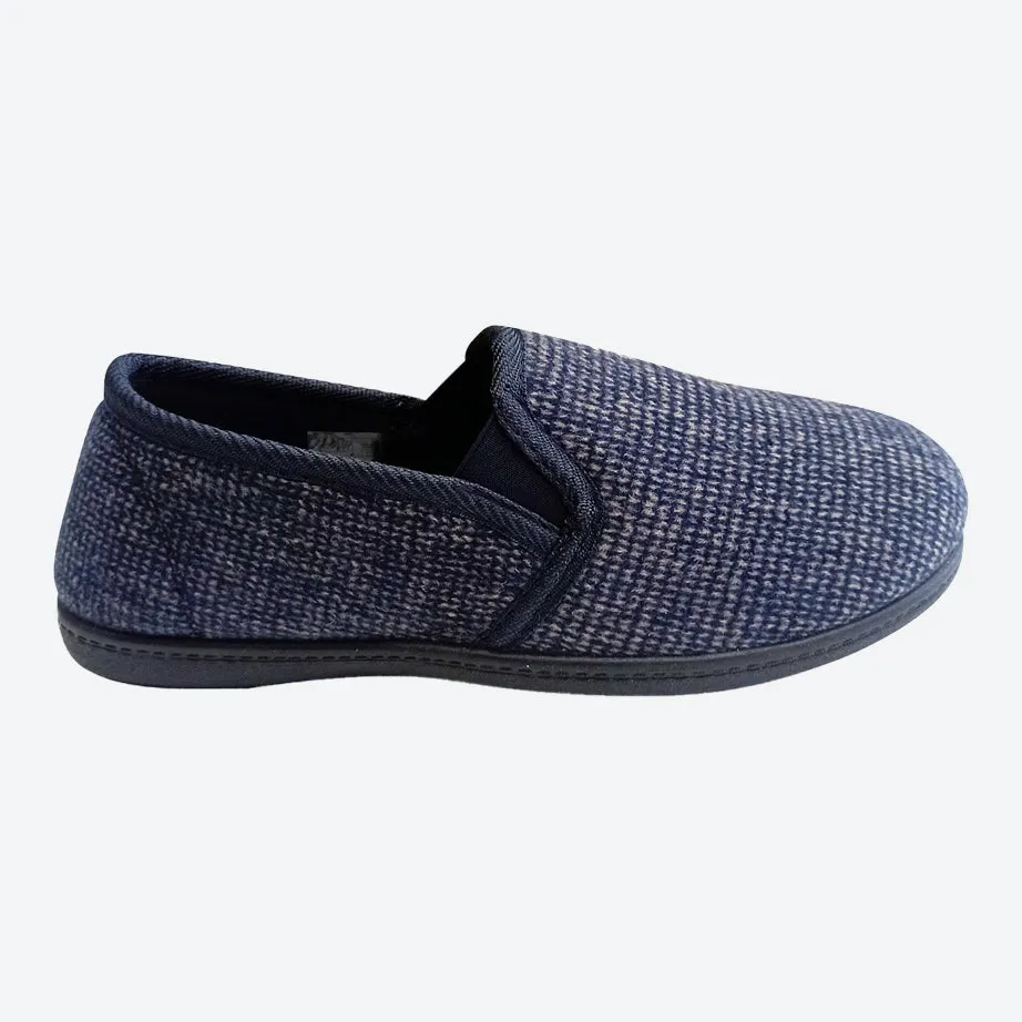Chaussons de maison à enfiler larges pour hommes Sleephhh