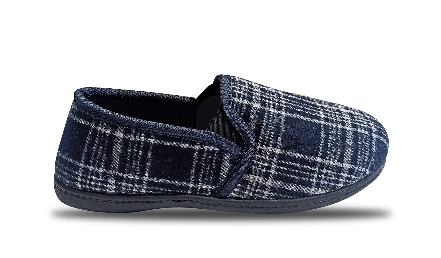 Chaussons de maison à enfiler larges pour hommes Sleephhh