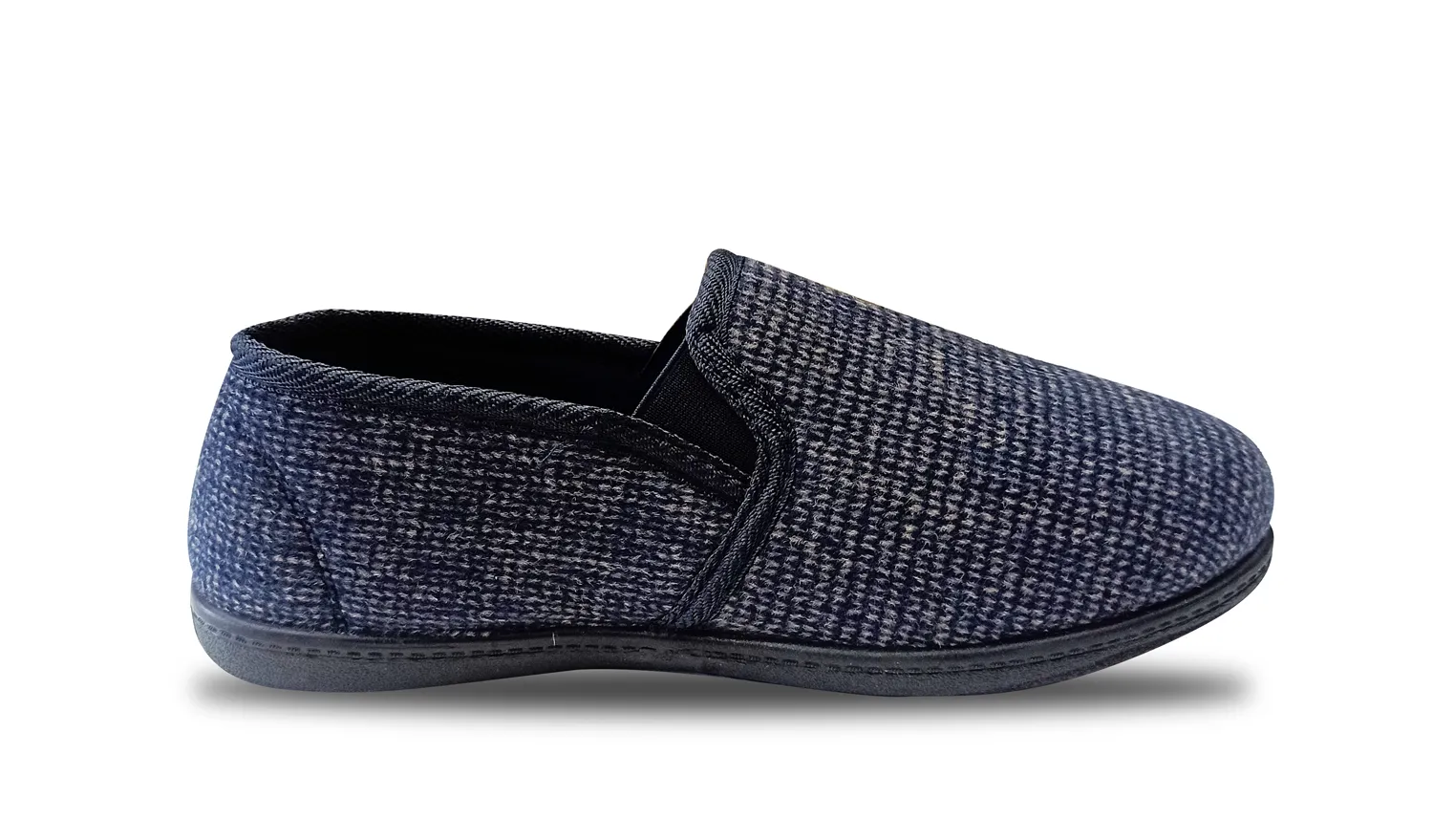 Chaussons de maison à enfiler larges pour hommes Sleephhh