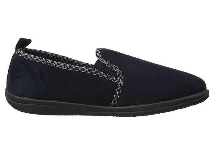 Chaussons à enfiler larges pour hommes Padders Lewis