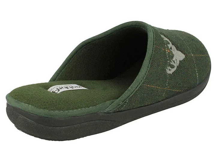 Chaussons Mule Stag Padders à Large Empeigne pour Homme