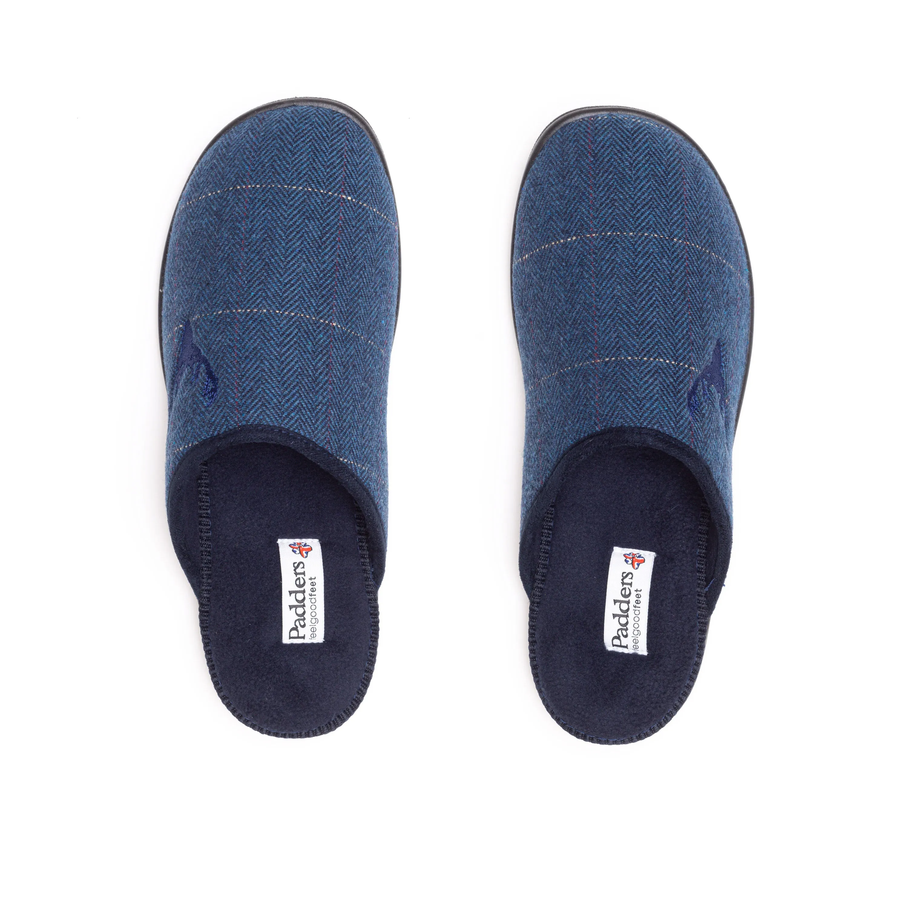 Chaussons Mule Stag Padders à Large Empeigne pour Homme