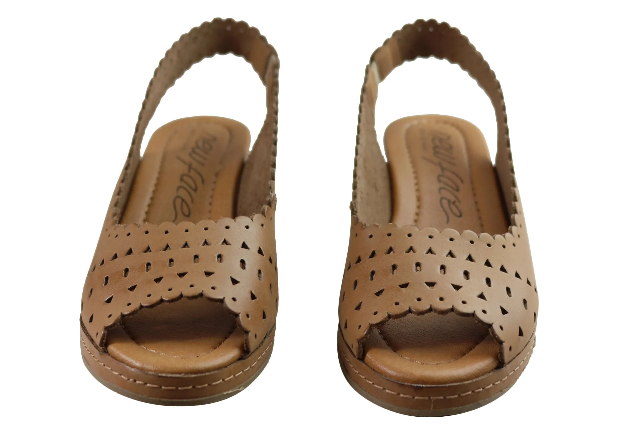 Nouveau Modèle Emberly Sandales à Plateforme en Cuir pour Femmes Fabriquées au Brésil Chaussures New Face
