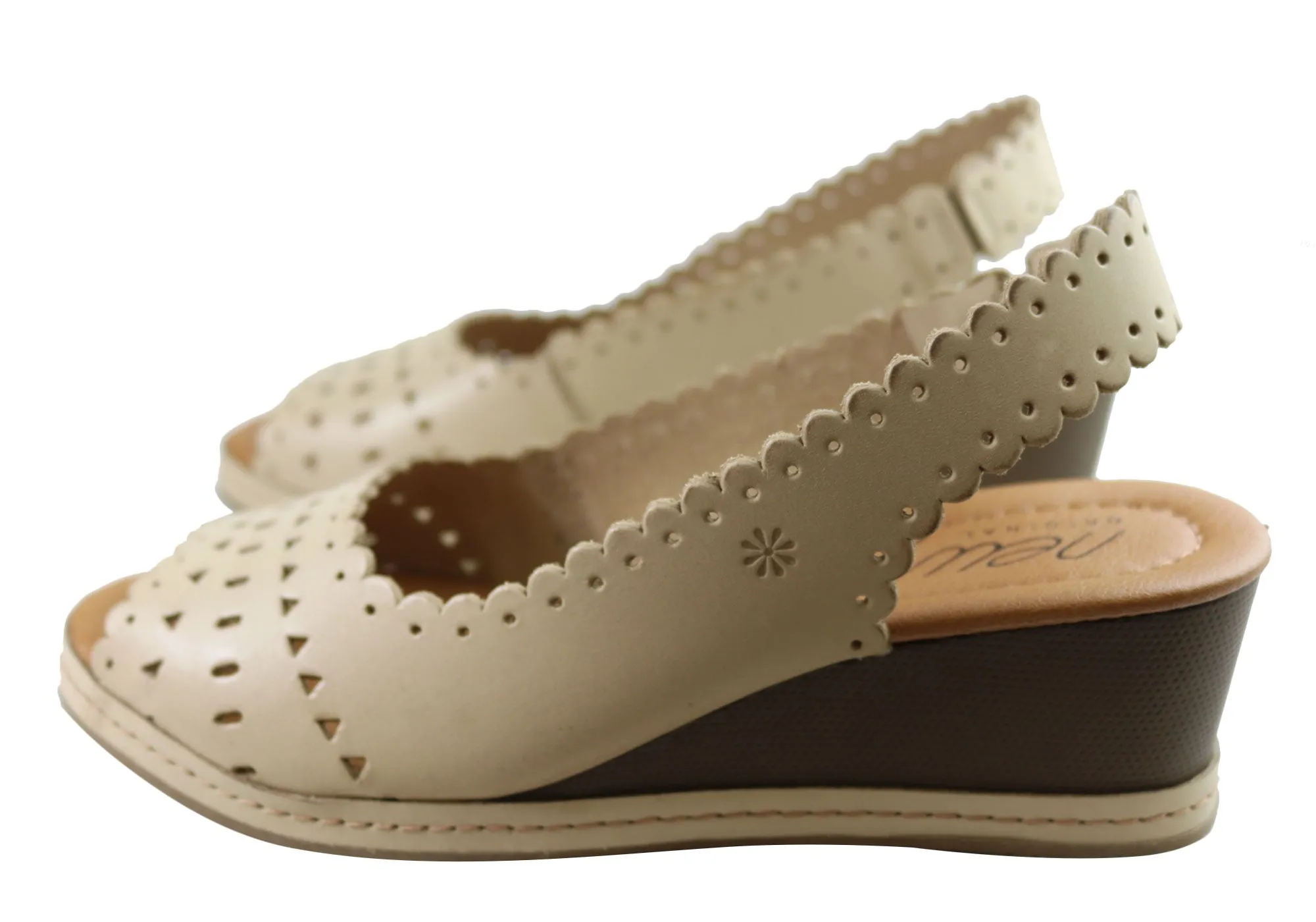 Nouveau Modèle Emberly Sandales à Plateforme en Cuir pour Femmes Fabriquées au Brésil Chaussures New Face
