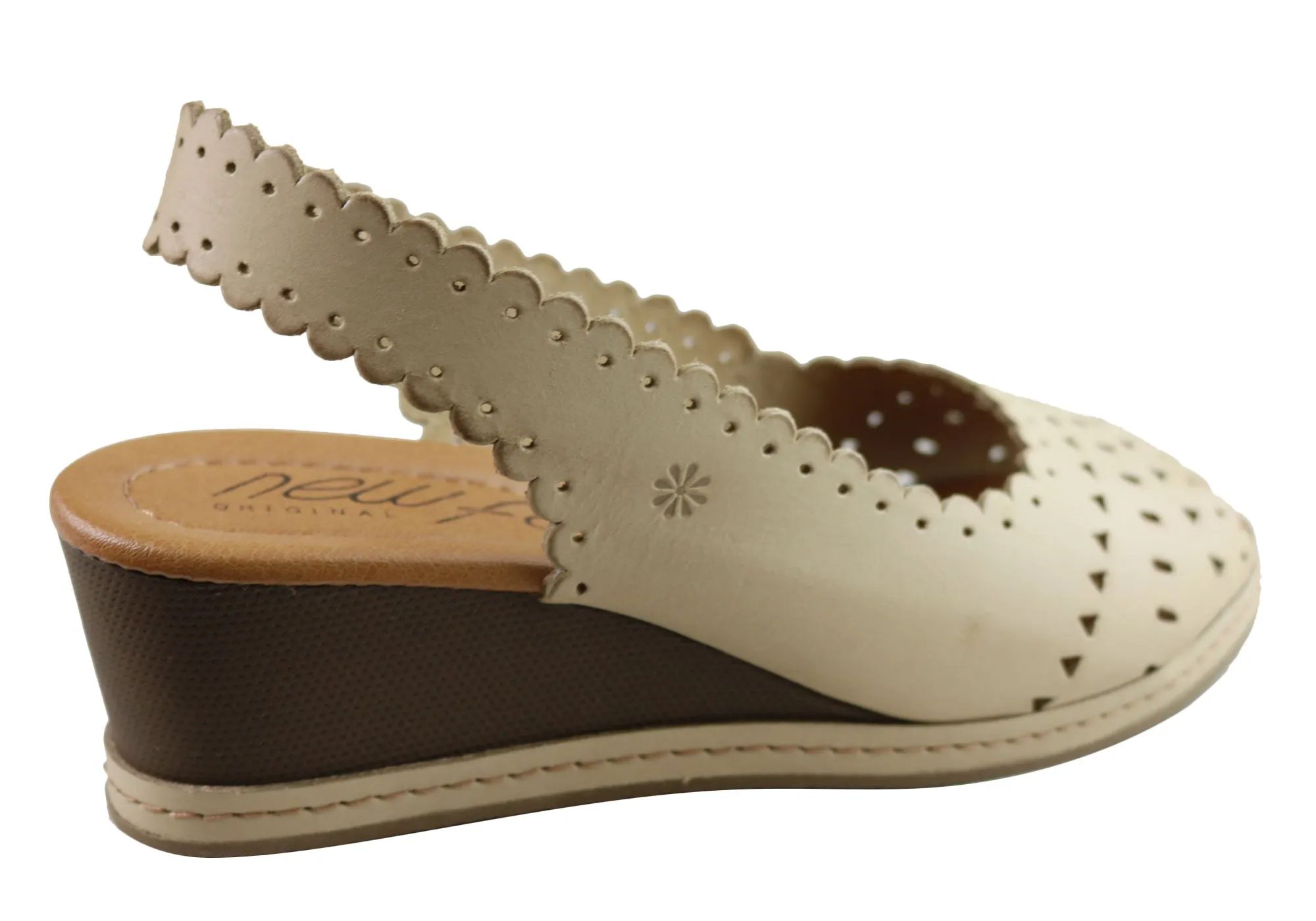 Nouveau Modèle Emberly Sandales à Plateforme en Cuir pour Femmes Fabriquées au Brésil Chaussures New Face