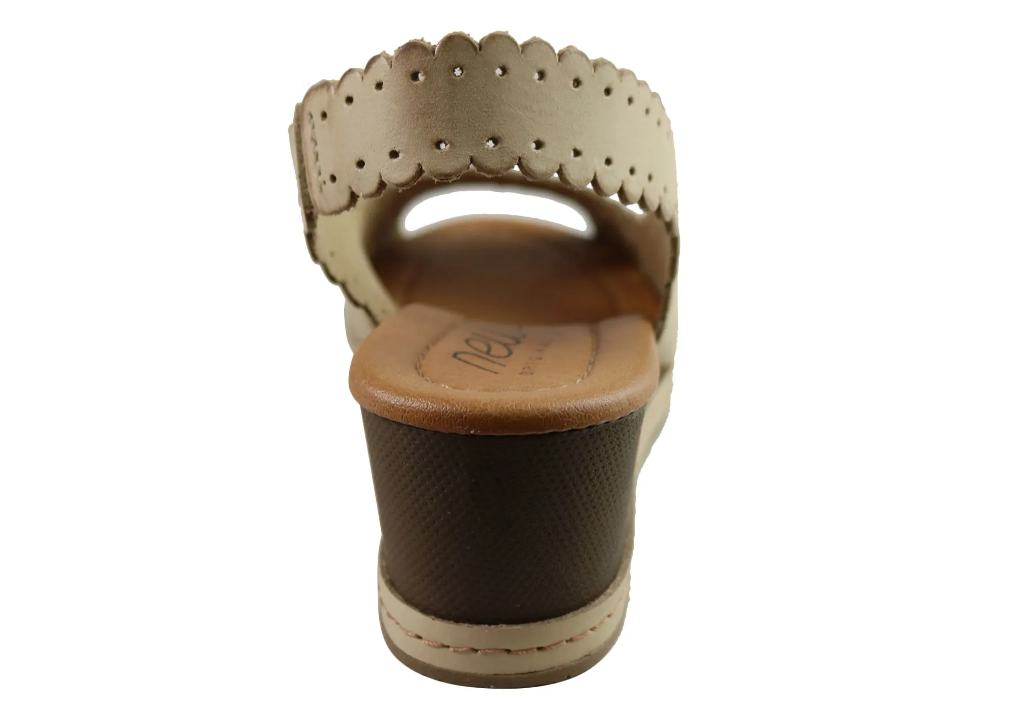 Nouveau Modèle Emberly Sandales à Plateforme en Cuir pour Femmes Fabriquées au Brésil Chaussures New Face