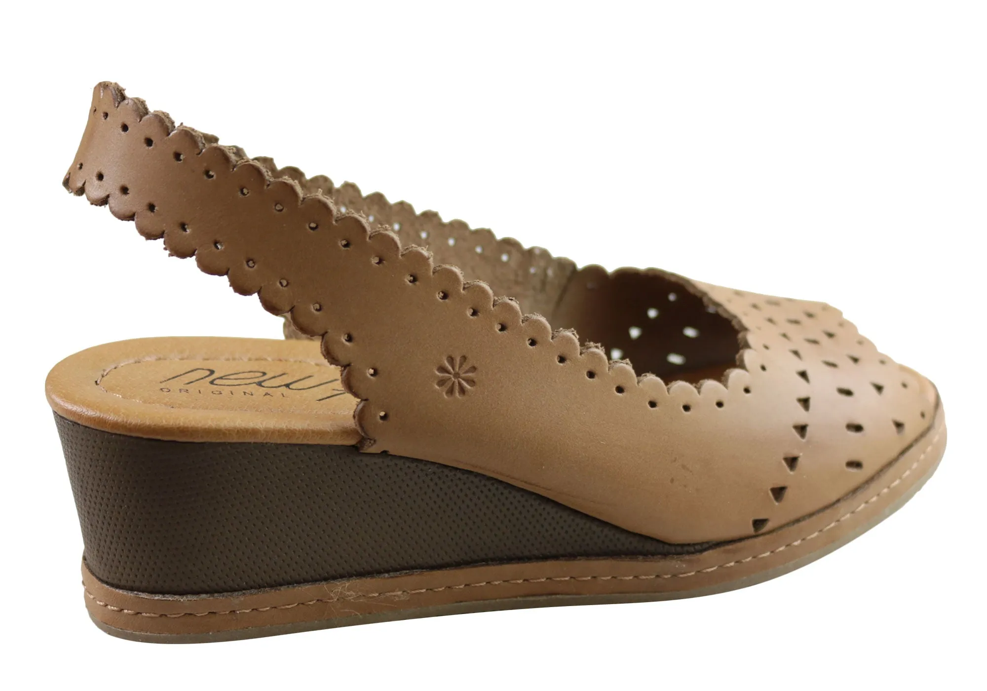 Nouveau Modèle Emberly Sandales à Plateforme en Cuir pour Femmes Fabriquées au Brésil Chaussures New Face