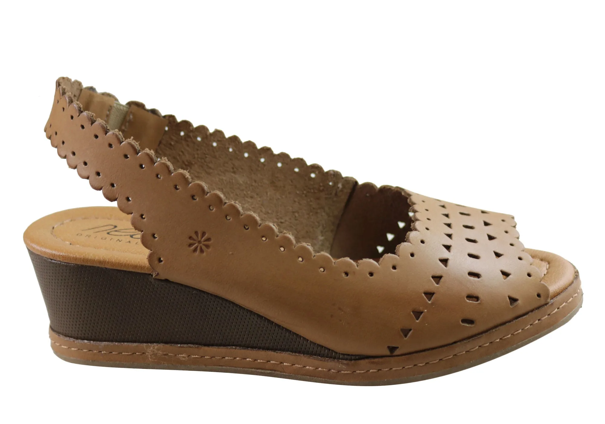 Nouveau Modèle Emberly Sandales à Plateforme en Cuir pour Femmes Fabriquées au Brésil Chaussures New Face