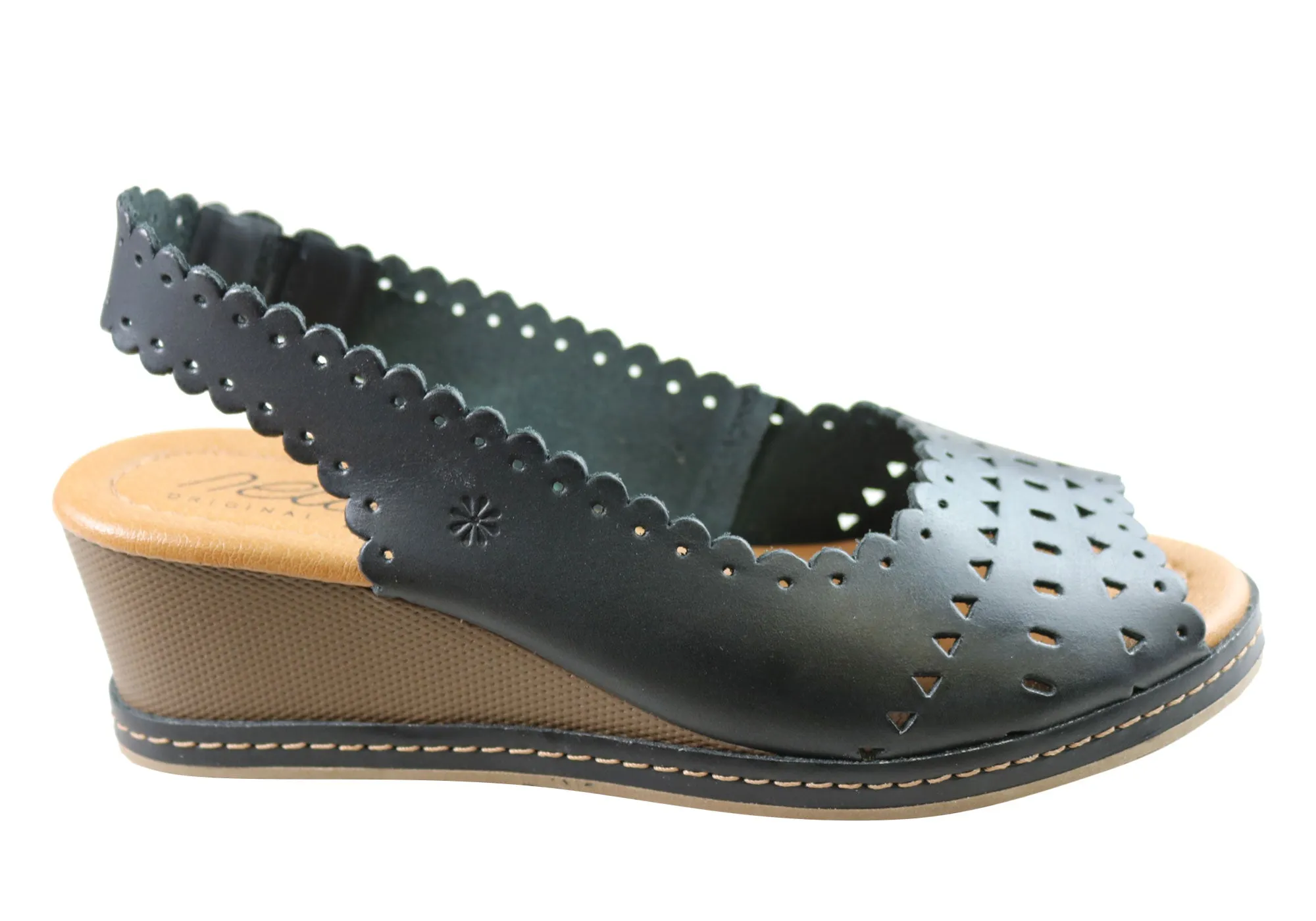 Nouveau Modèle Emberly Sandales à Plateforme en Cuir pour Femmes Fabriquées au Brésil Chaussures New Face