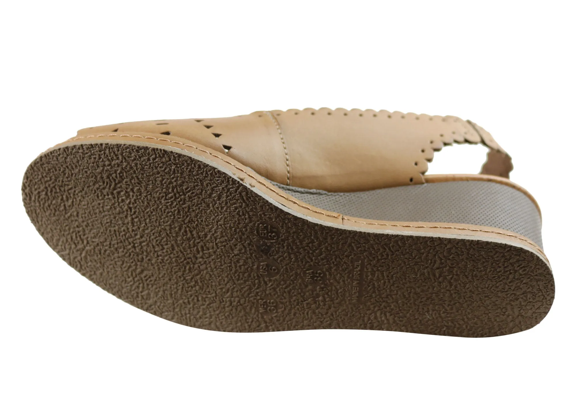 Nouveau Modèle Emberly Sandales à Plateforme en Cuir pour Femmes Fabriquées au Brésil Chaussures New Face