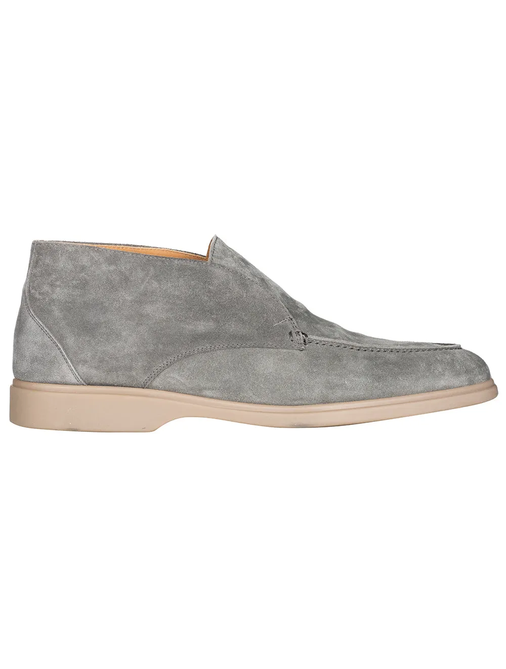 Botte de marche ouverte grise