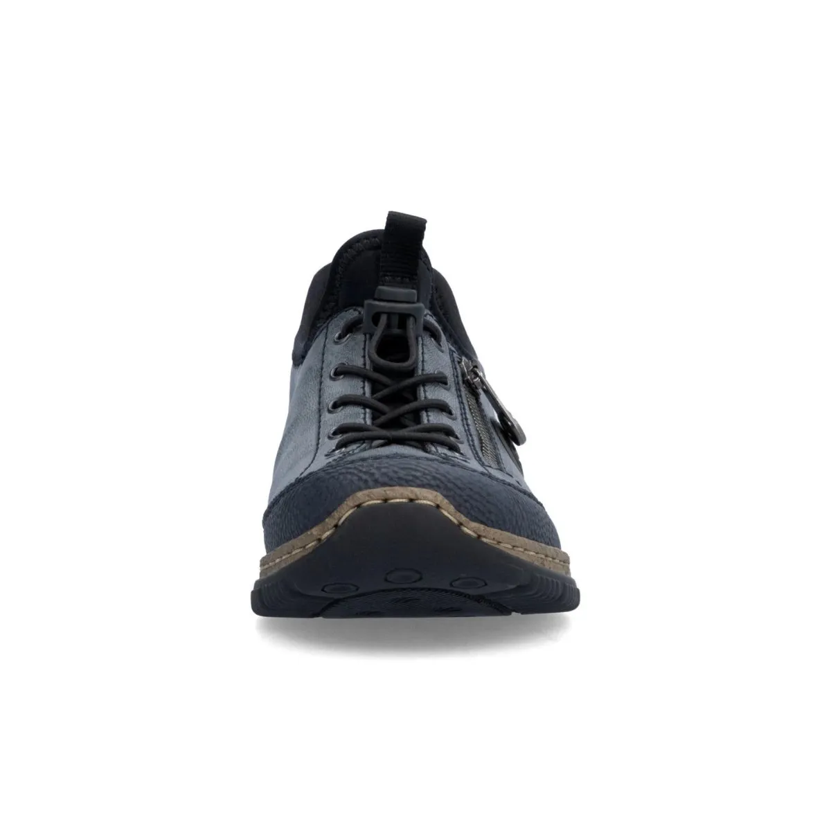 Rieker Femmes N3267-14 Kitty Pacifique/Atlantique/Noir en Cuir