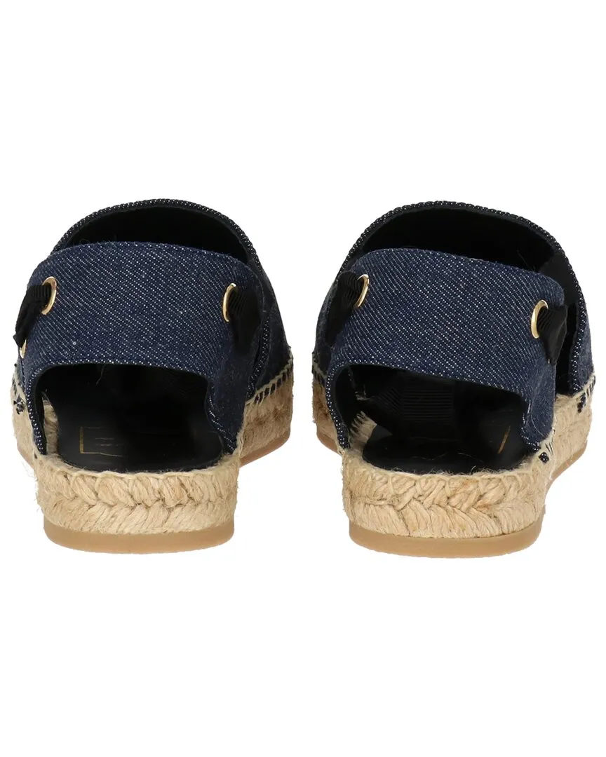 Chaussures Espadrille en Denim Roger Vivier_Roger-Vivier