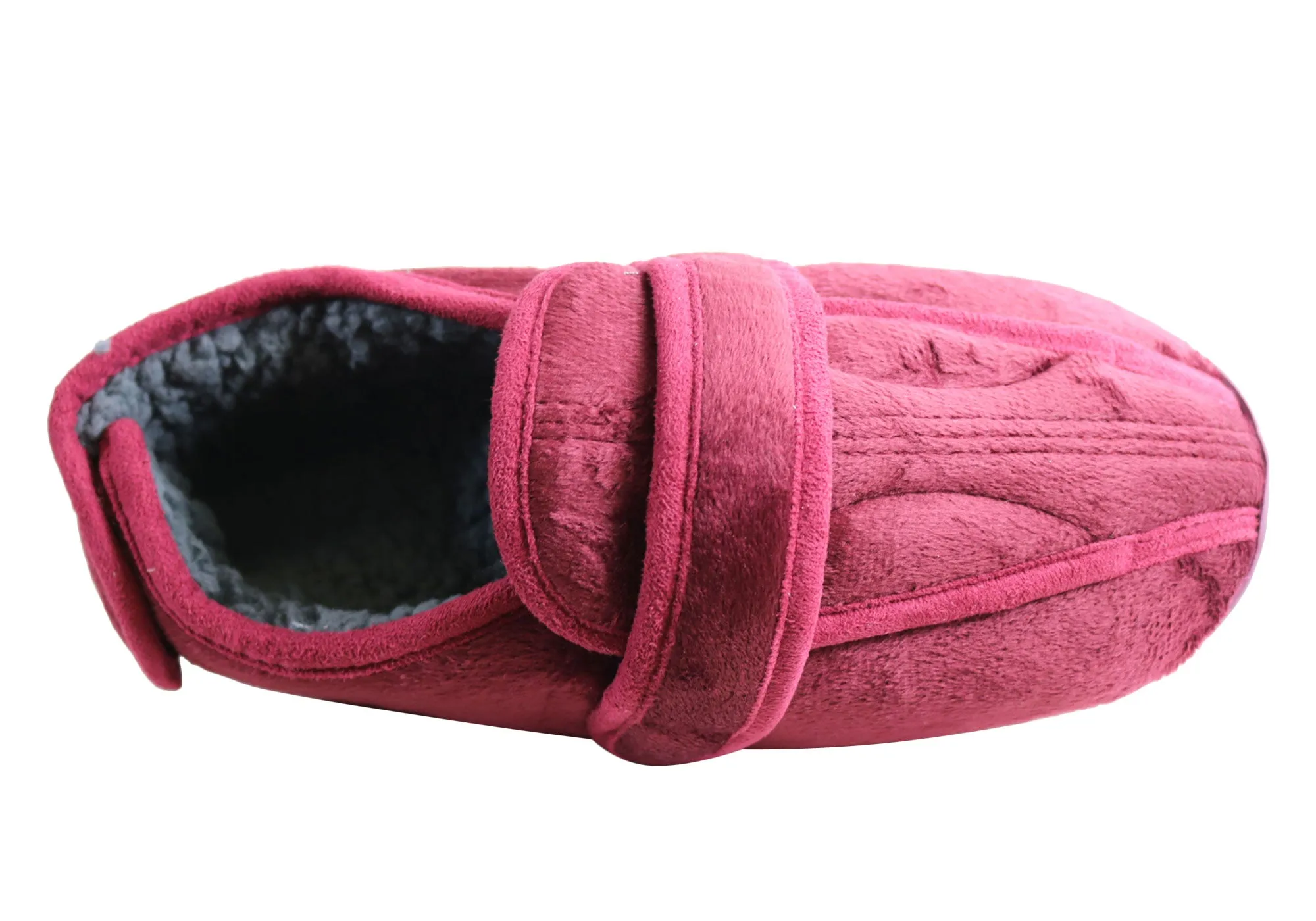 Chaussons d'intérieur confortables et réglables pour femmes Scholl Orthaheel Easyfit - Chaussures Scholl Orthaheel