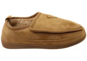 Scholl Orthaheel Ez On Mens Comfortable Supportive Indoor Slippers Scholl Orthaheel Shoes
