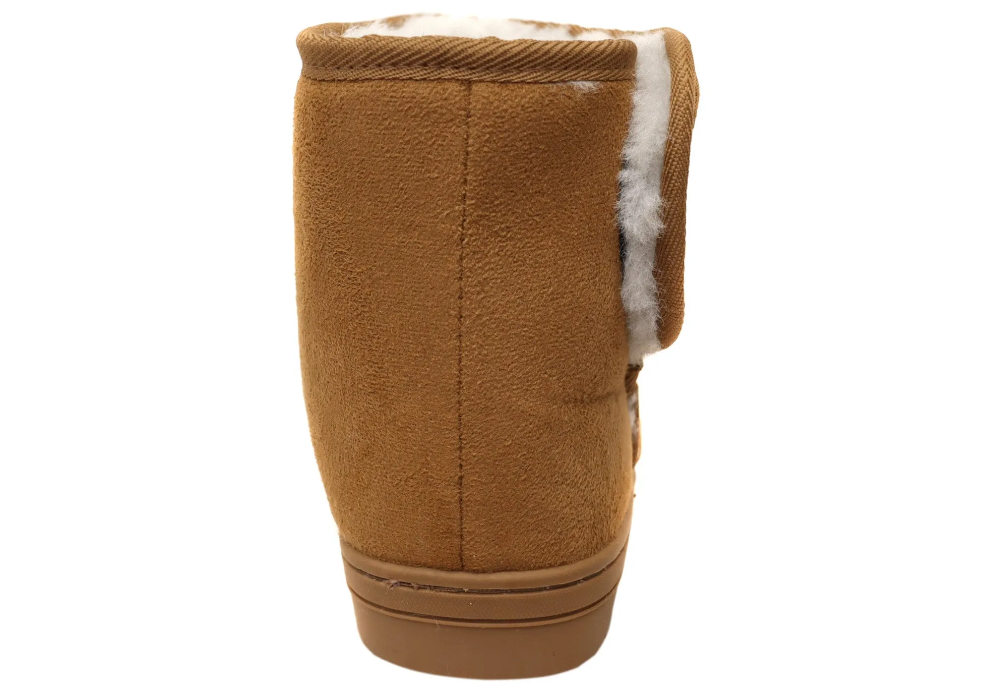 Chaussons Bottes Confortables et Soutenus pour Femmes Scholl Orthaheel Fluffy II - Chaussures Scholl Orthaheel