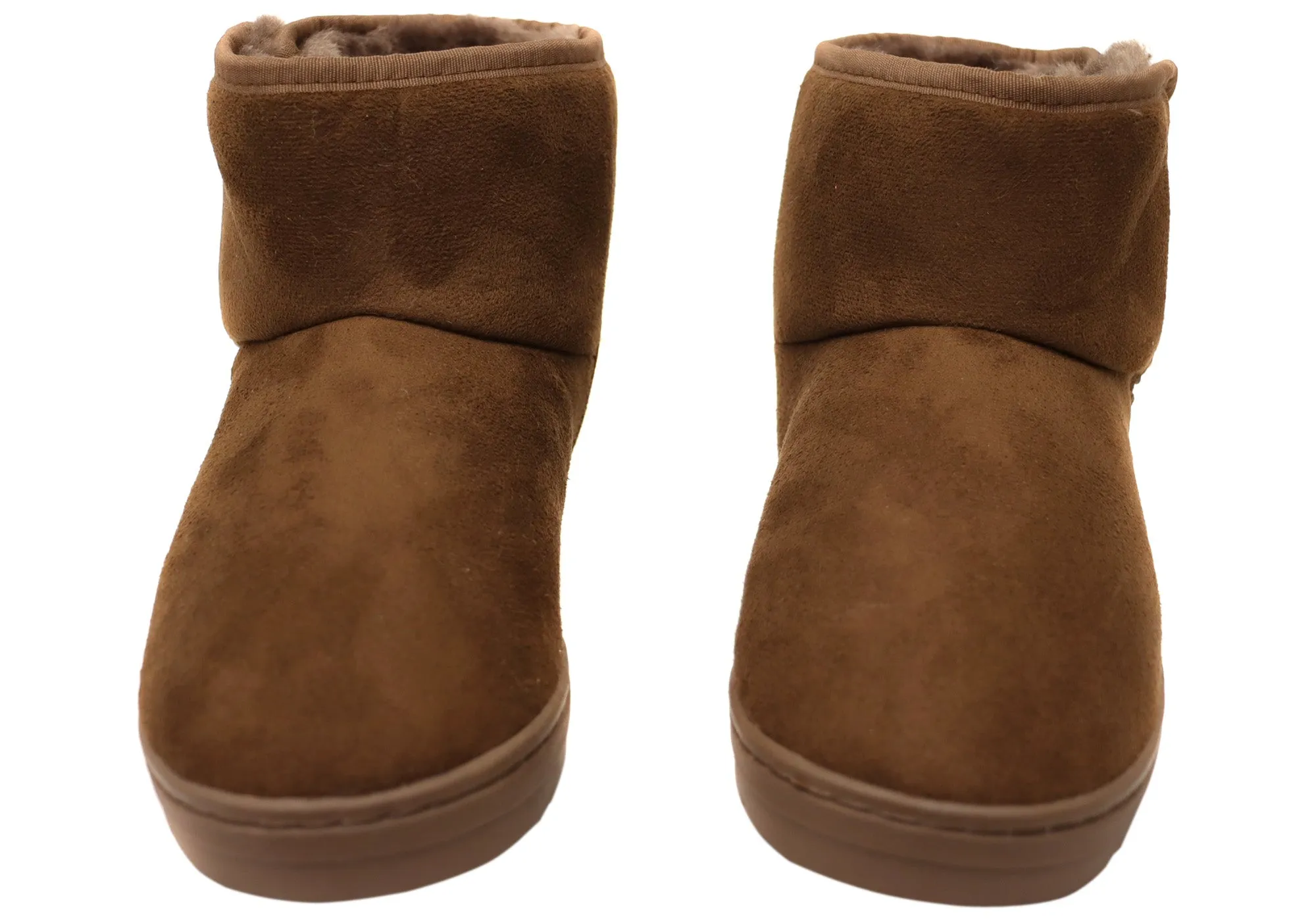Chaussons Bottes Confortables et Soutenus pour Femmes Scholl Orthaheel Fluffy II - Chaussures Scholl Orthaheel