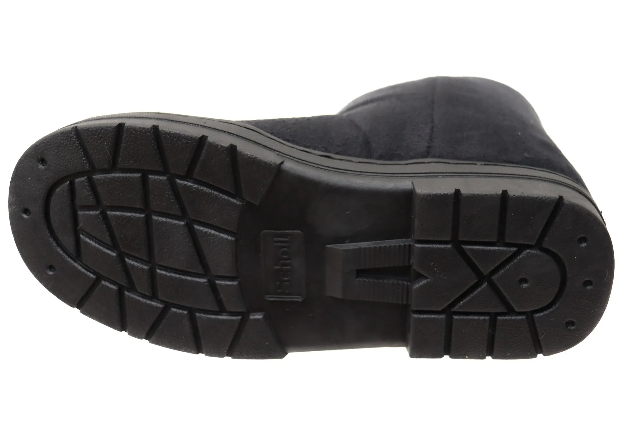 Chaussons Bottes Confortables et Soutenus pour Femmes Scholl Orthaheel Fluffy II - Chaussures Scholl Orthaheel