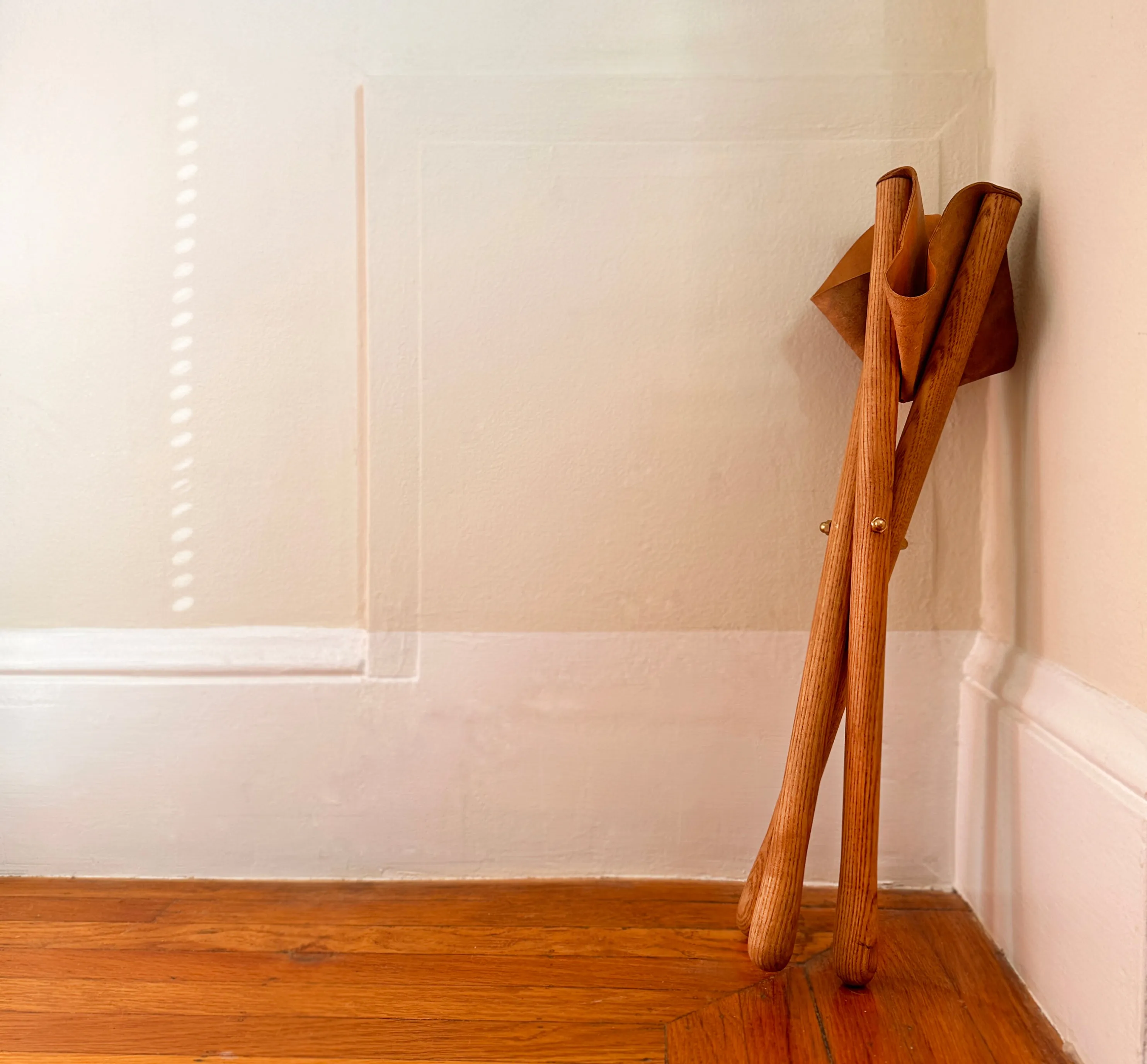 Tabouret en Cuir Plein