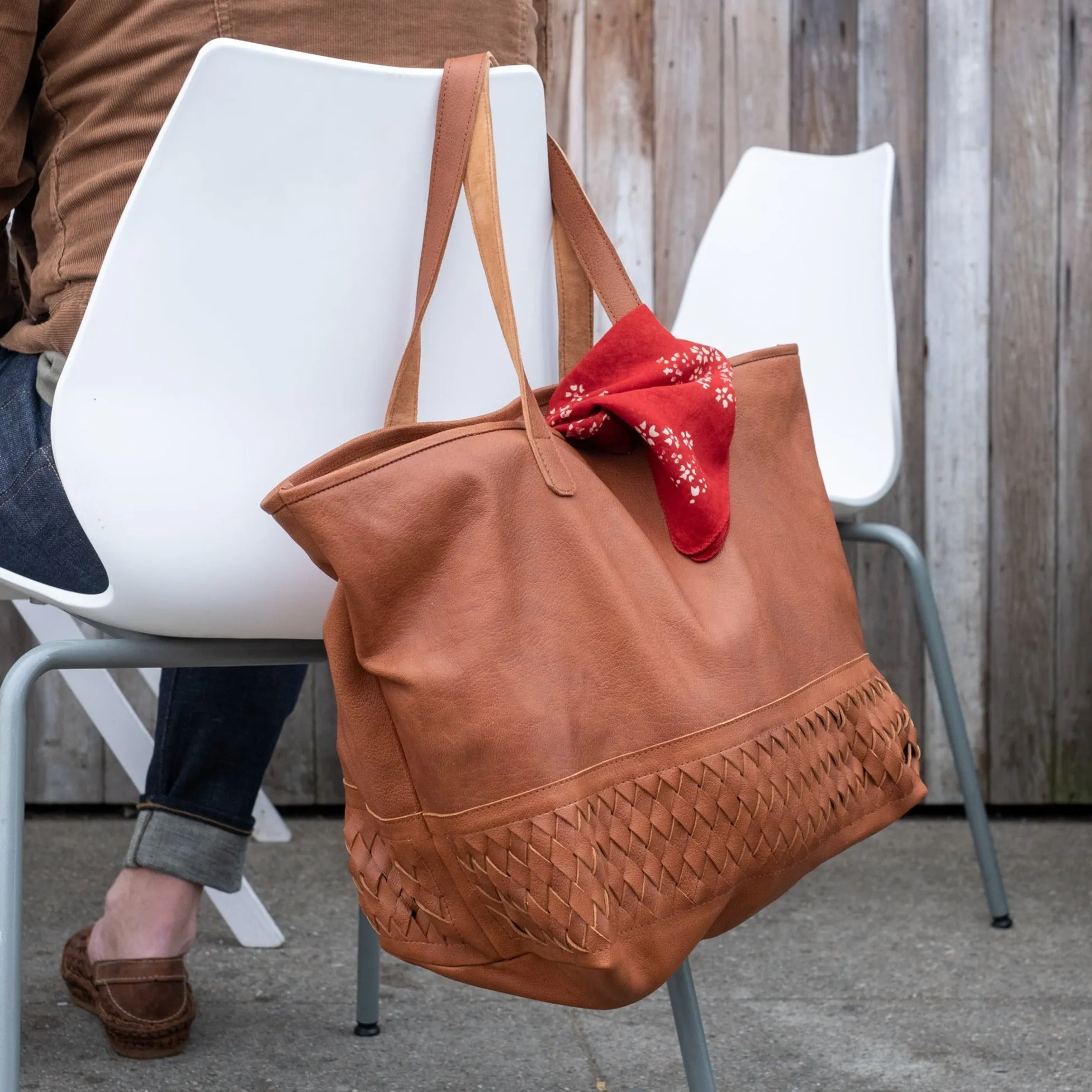 Le Sac Shopping en Cuir Mohinders
