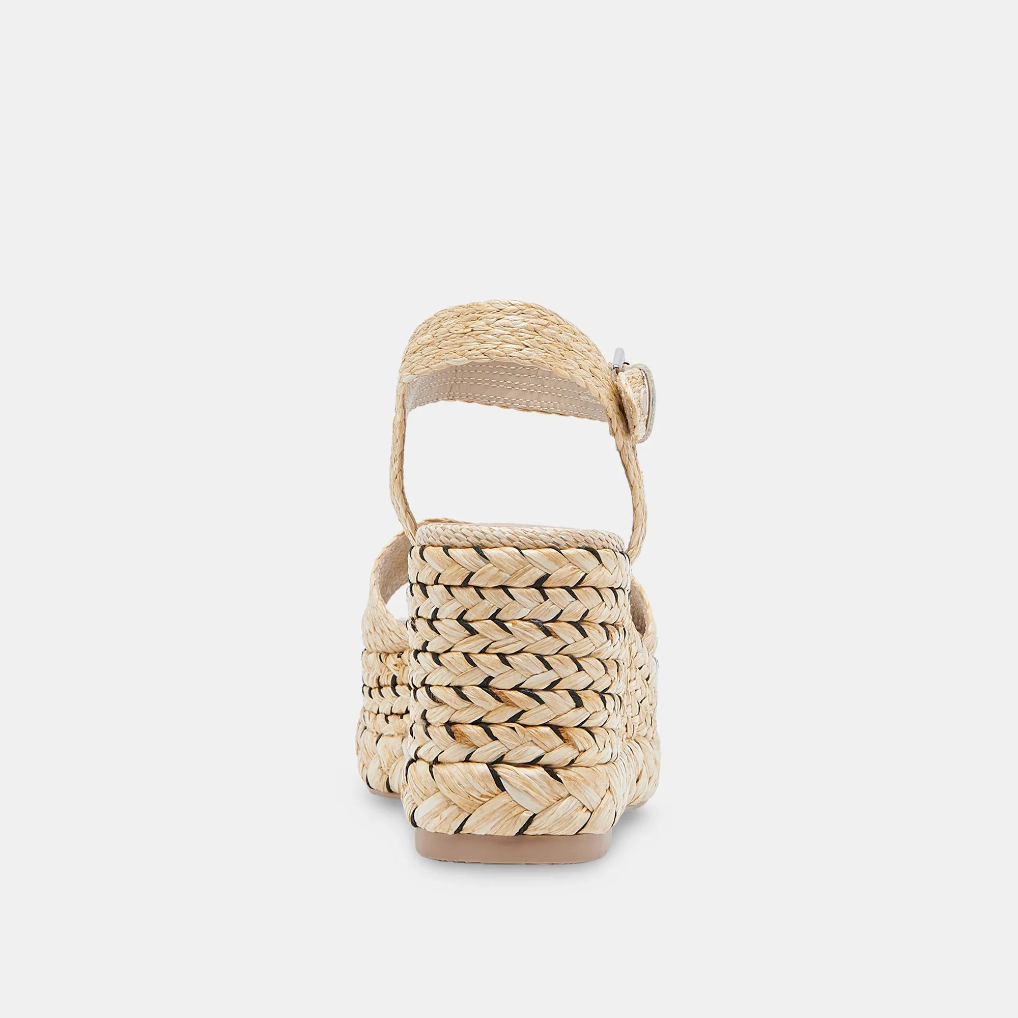 TIAGO WEDGES LT RAFFIA NATUREL