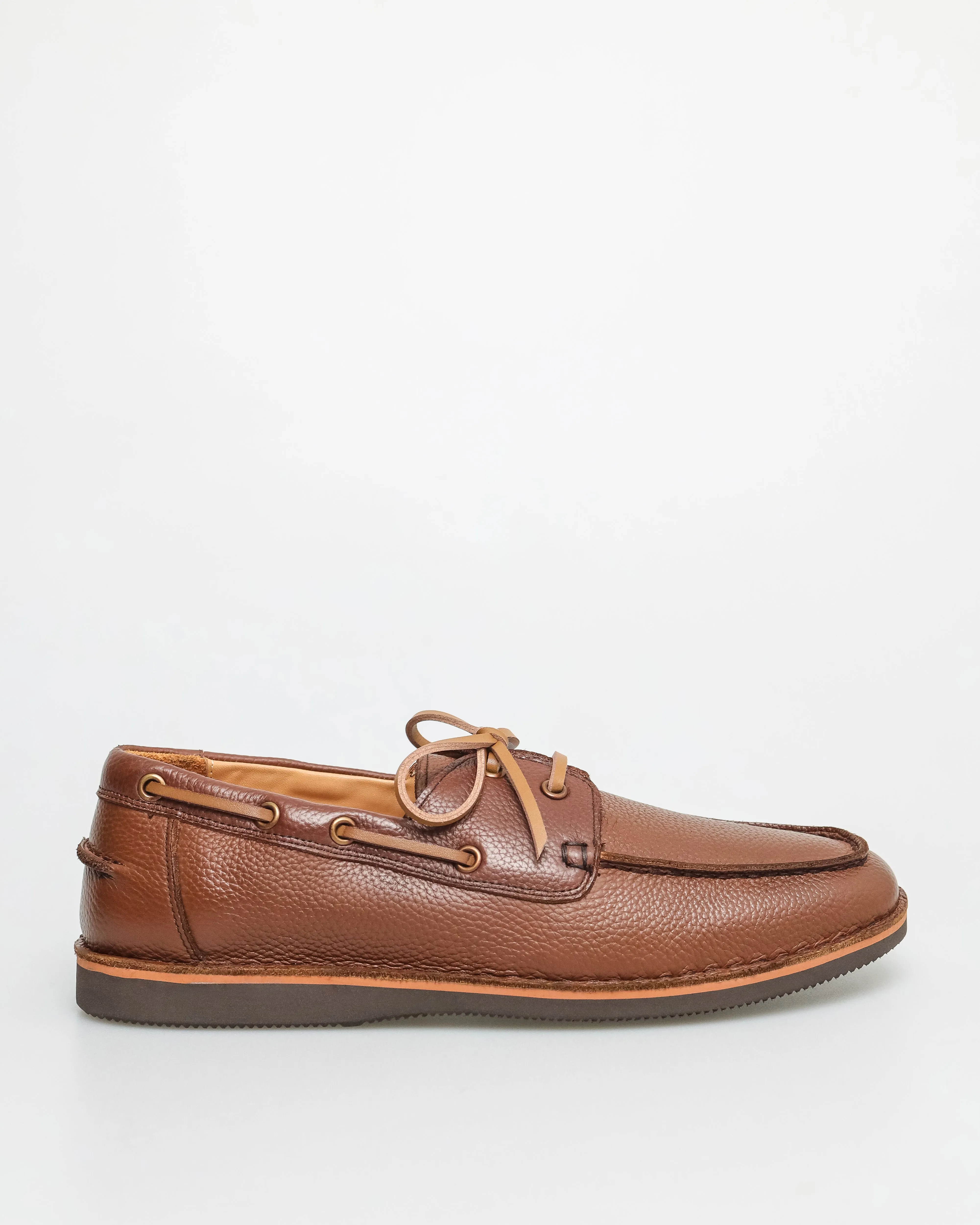 Chaussures bateau en cuir pour hommes Tomaz C551