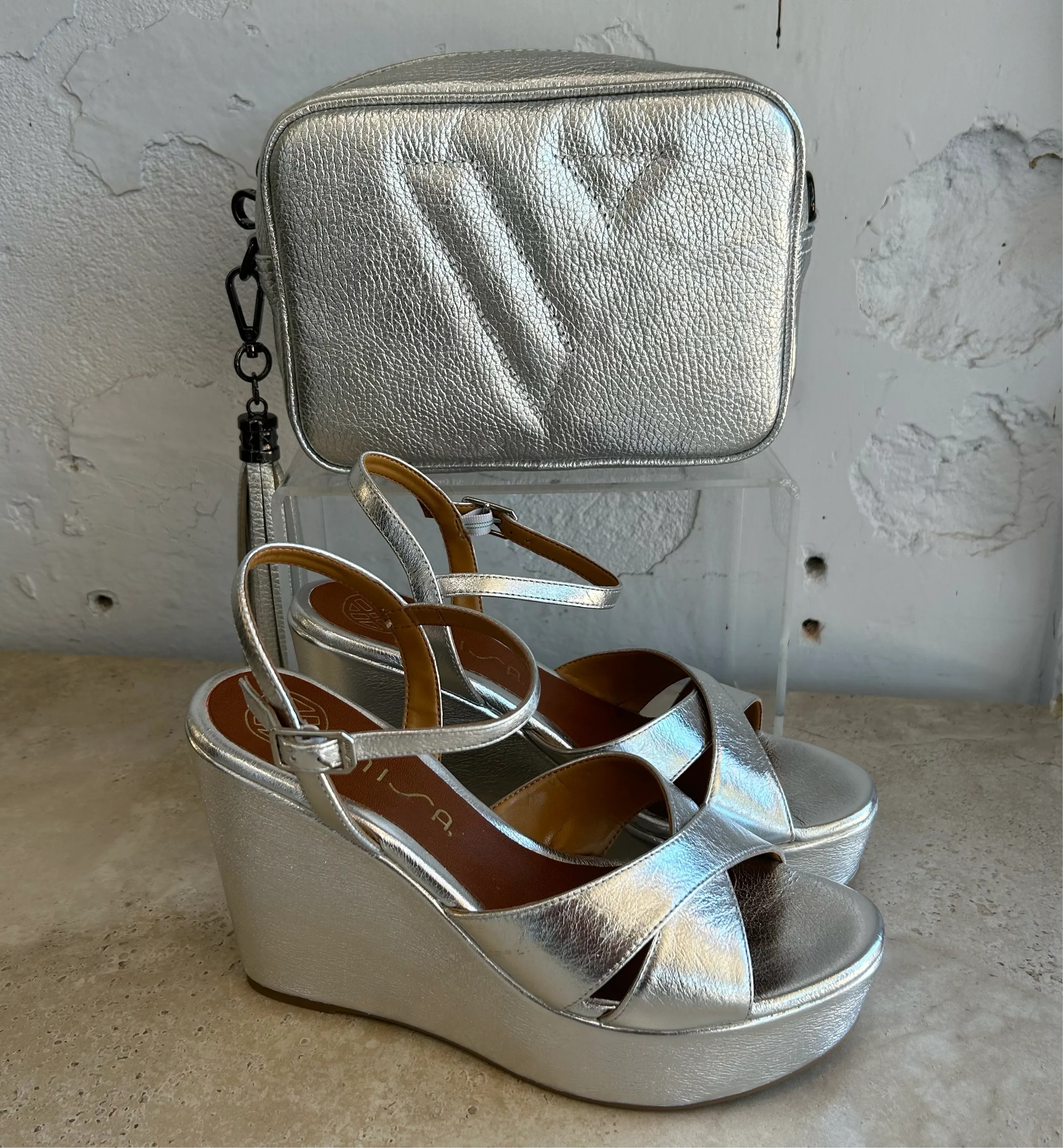 Unisa Meson Chaussures Argentées_Unisa