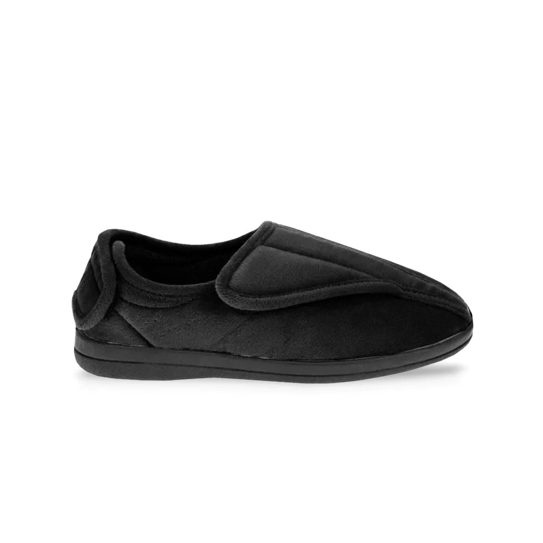 United Supply Co - Pantoufles Femme à Scratch (SLF4931BUS BLK)