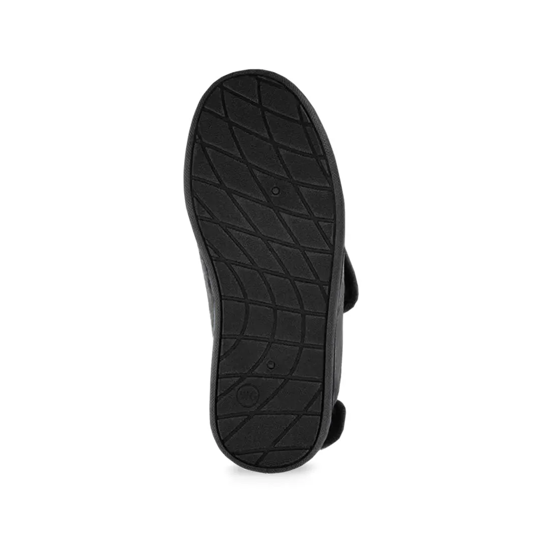 United Supply Co - Pantoufles Femme à Scratch (SLF4931BUS BLK)