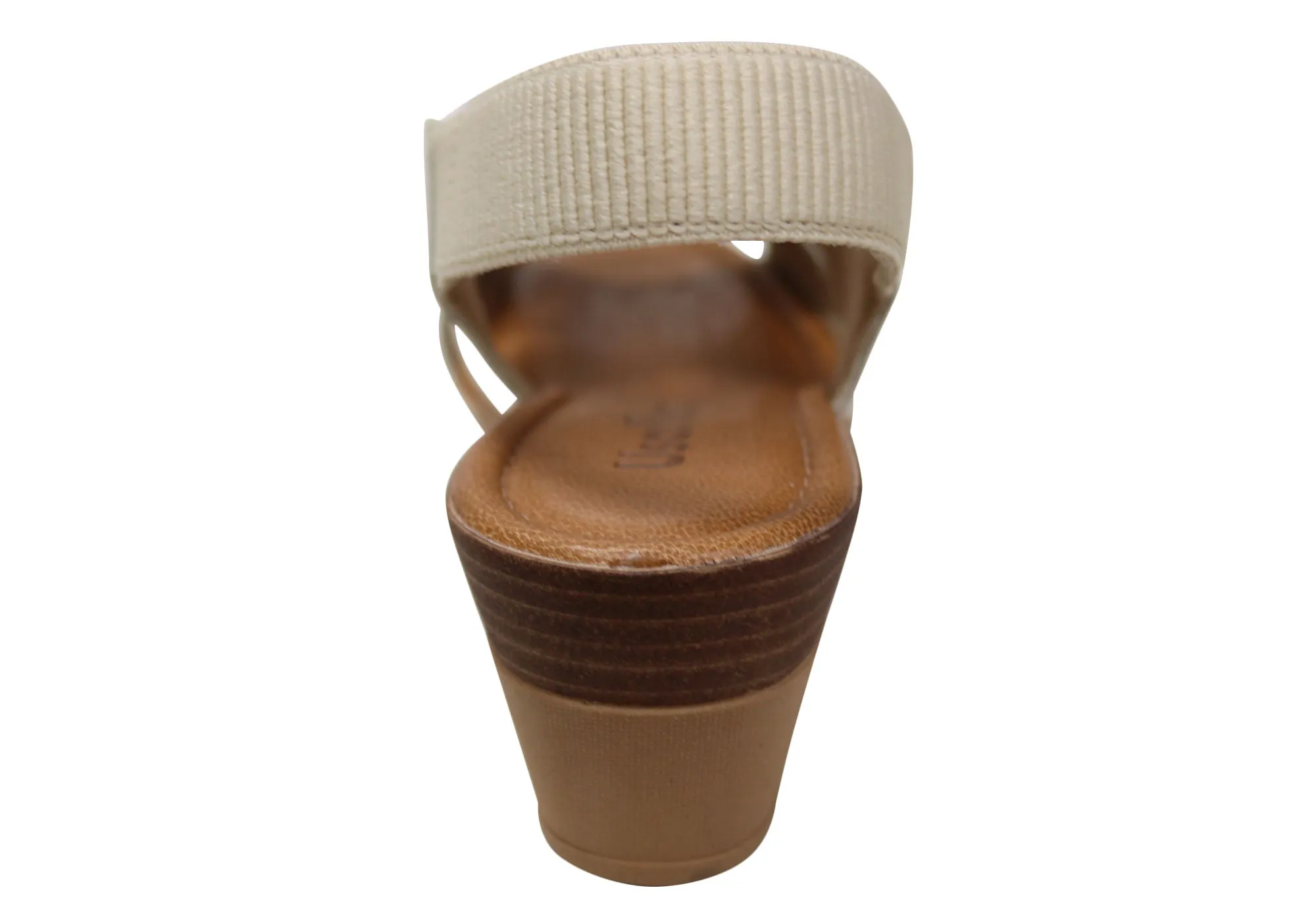 Sandales Plateforme Confort en Cuir pour Femme Usaflex Afton Fabriquées au Brésil Chaussures Usaflex