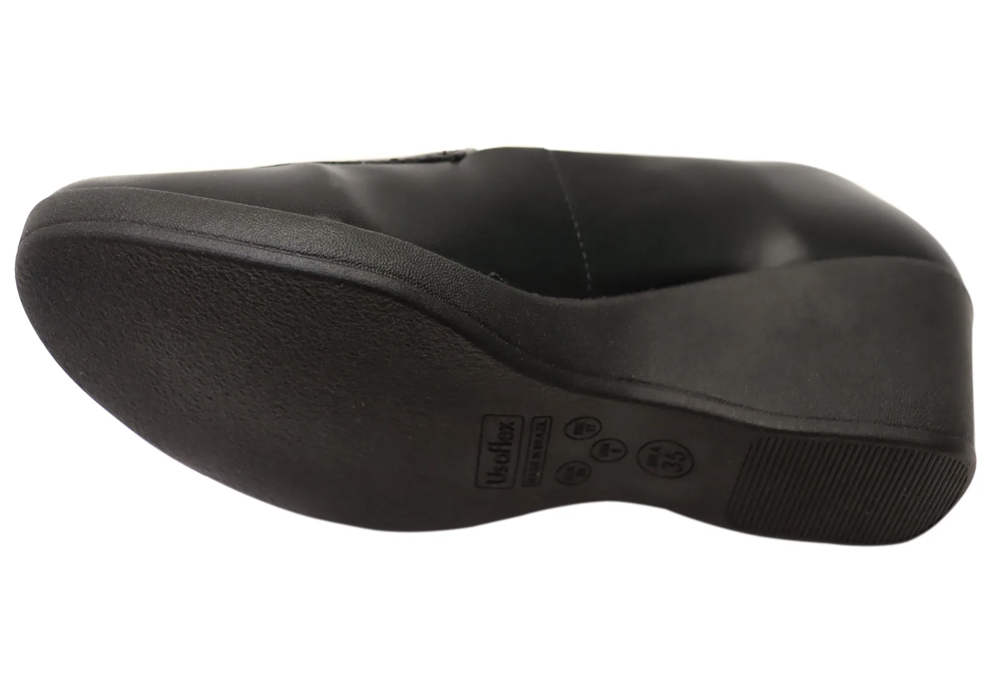 Usaflex Tosha Chaussures à Talon Confortables en Cuir pour Femmes Brésiliennes Usaflex