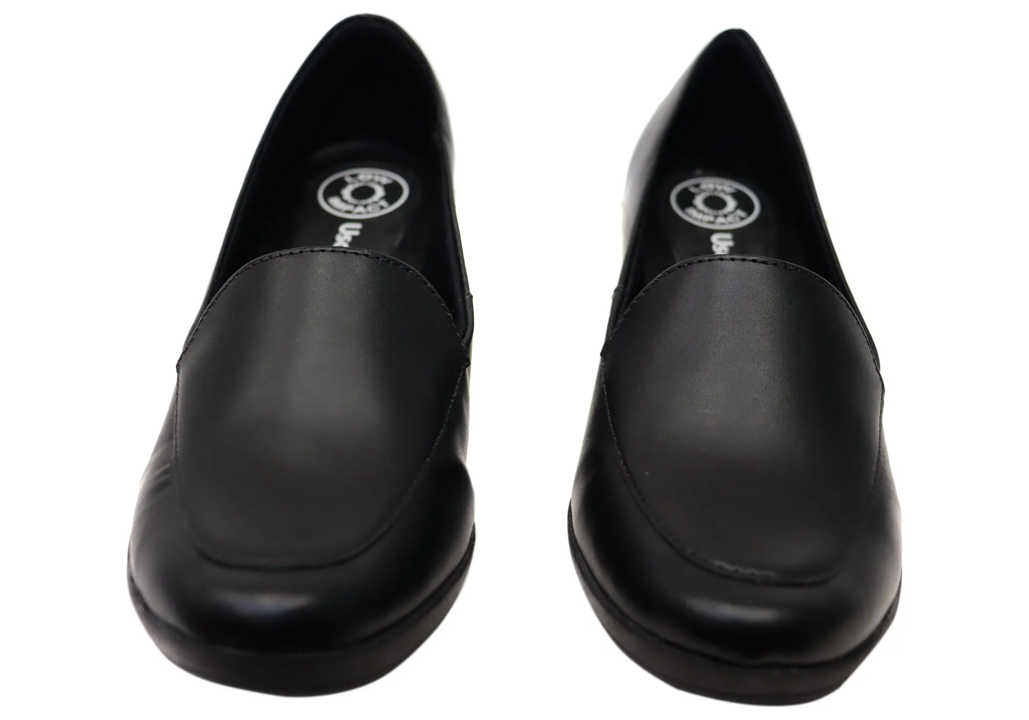 Usaflex Tosha Chaussures à Talon Confortables en Cuir pour Femmes Brésiliennes Usaflex