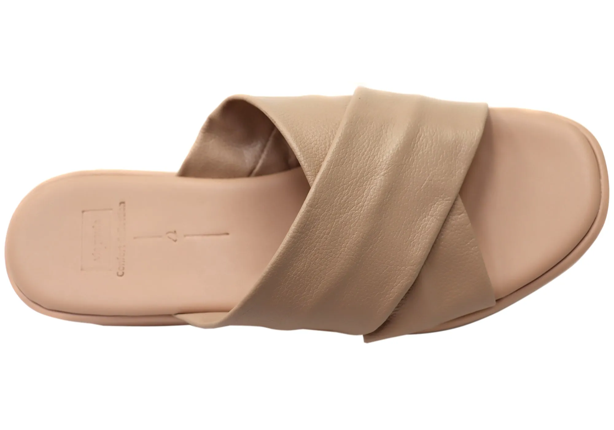 Via Paula Ginza Sandales Plateforme en Cuir Brésilien pour Femmes Via Paula Chaussures