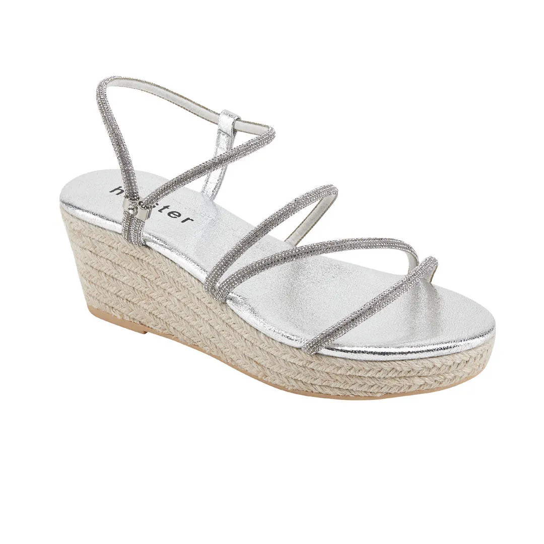 Pack Viva Flat & Viva Espadrille - Argent/Argent