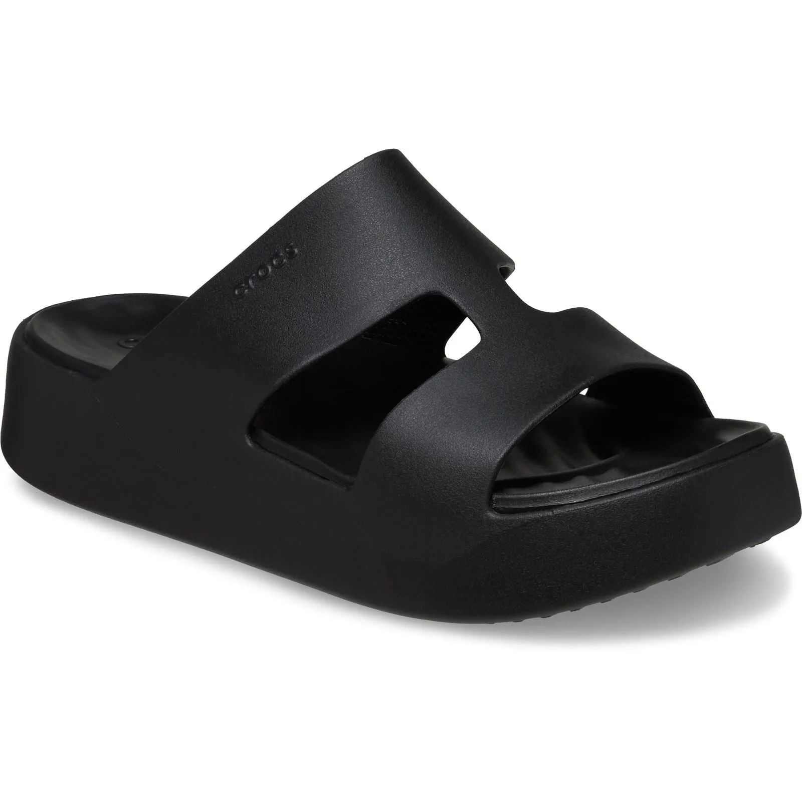 Crocs pour Femme 209409 Mules à Plateforme avec Bride en H Getaway