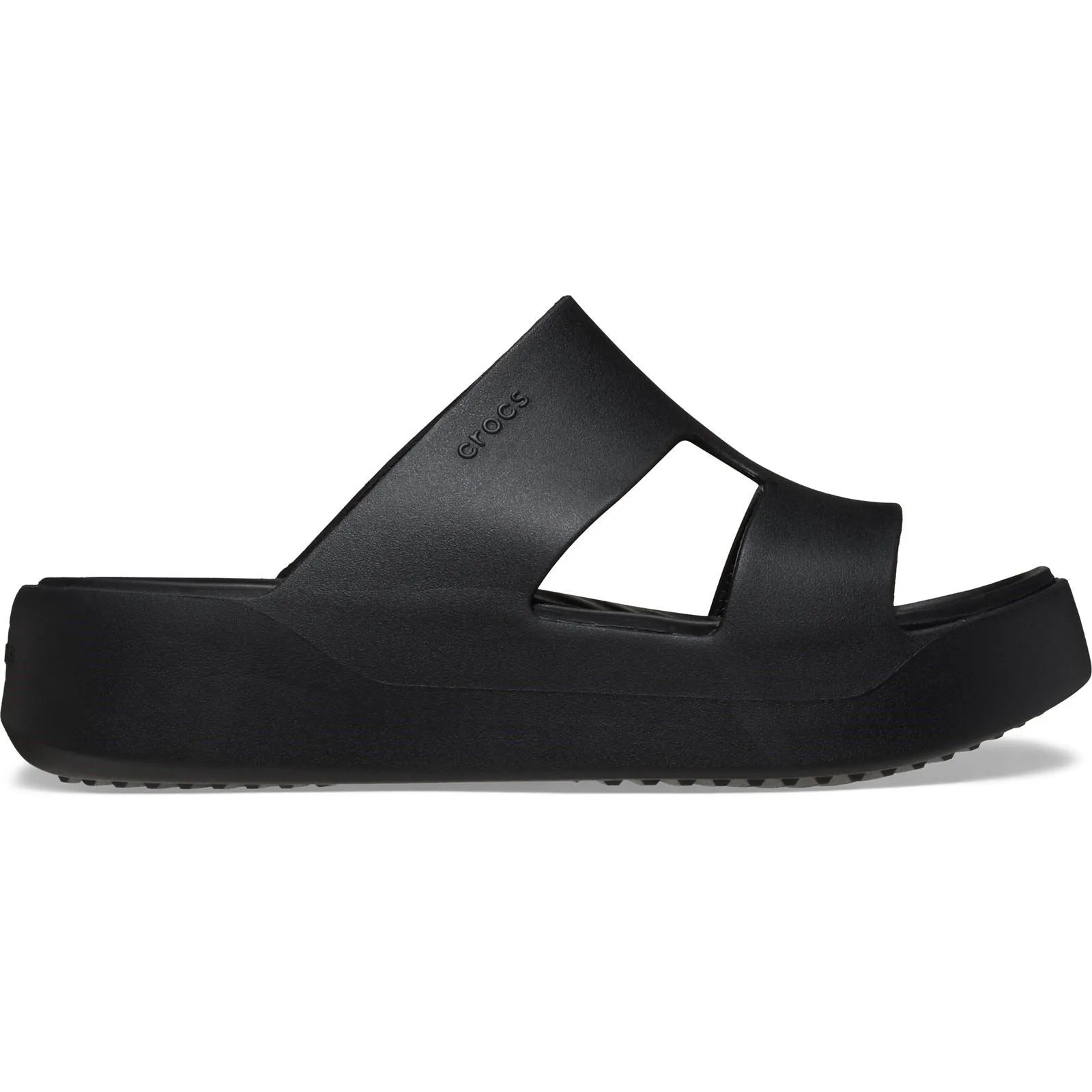 Crocs pour Femme 209409 Mules à Plateforme avec Bride en H Getaway