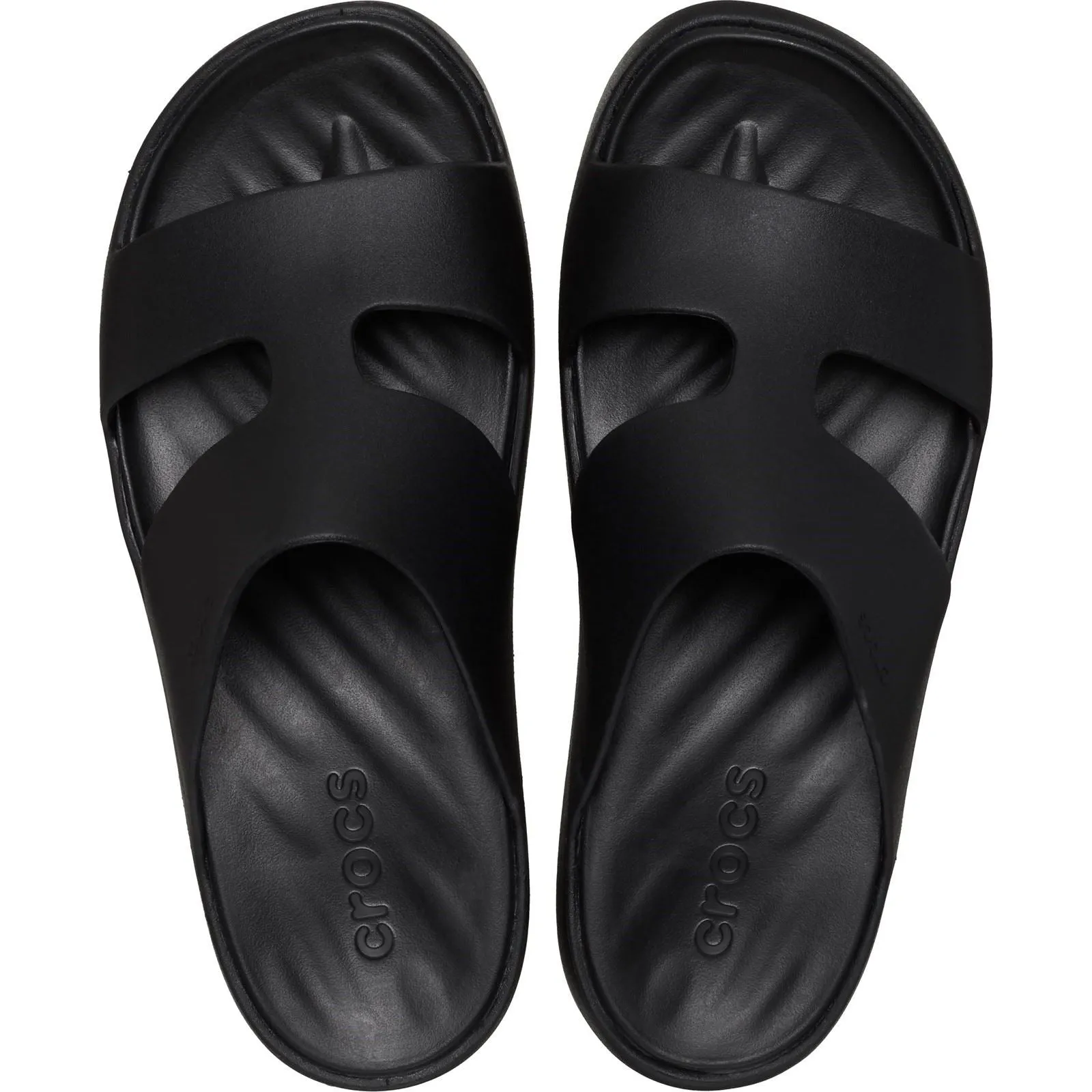 Crocs pour Femme 209409 Mules à Plateforme avec Bride en H Getaway