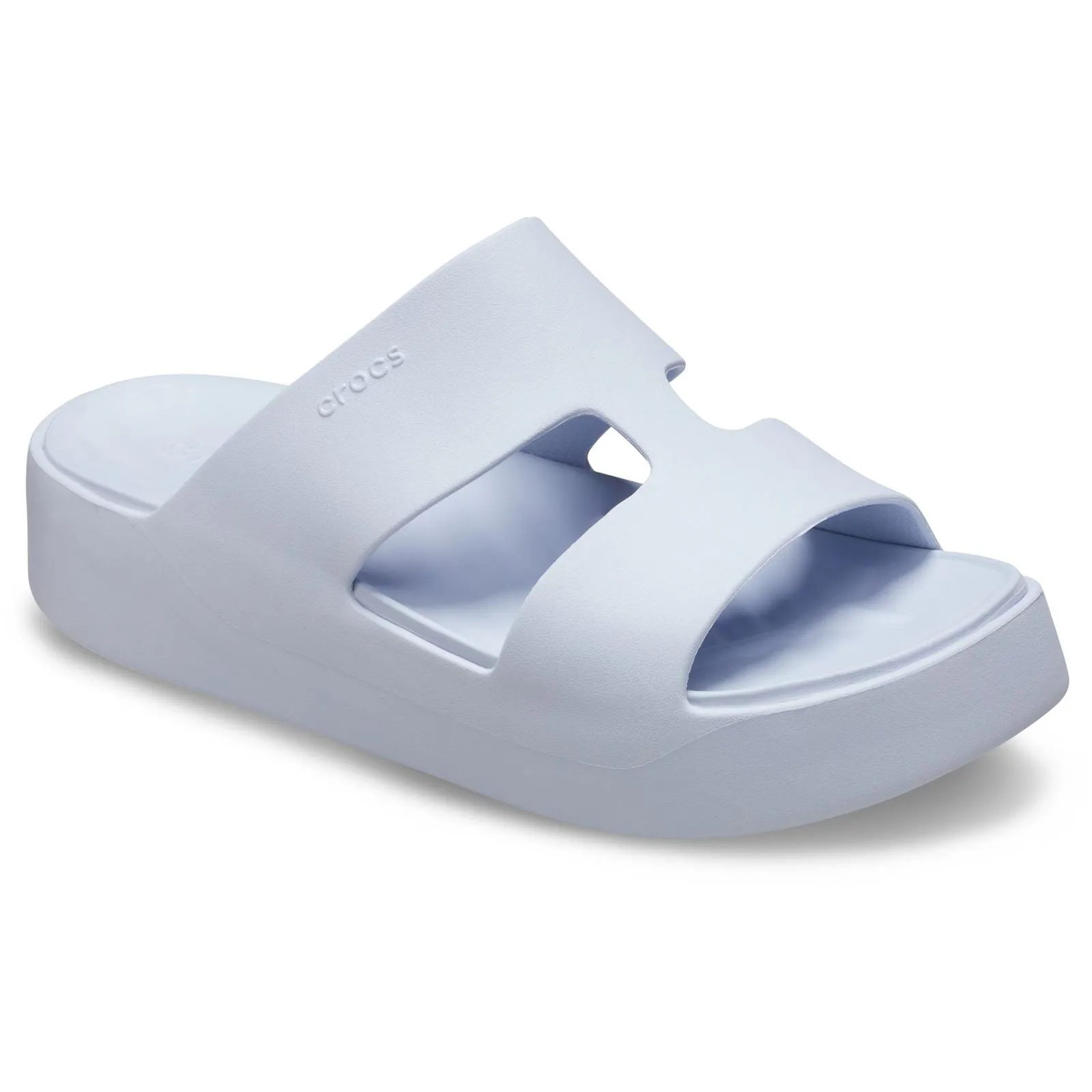 Crocs pour Femme 209409 Mules à Plateforme avec Bride en H Getaway
