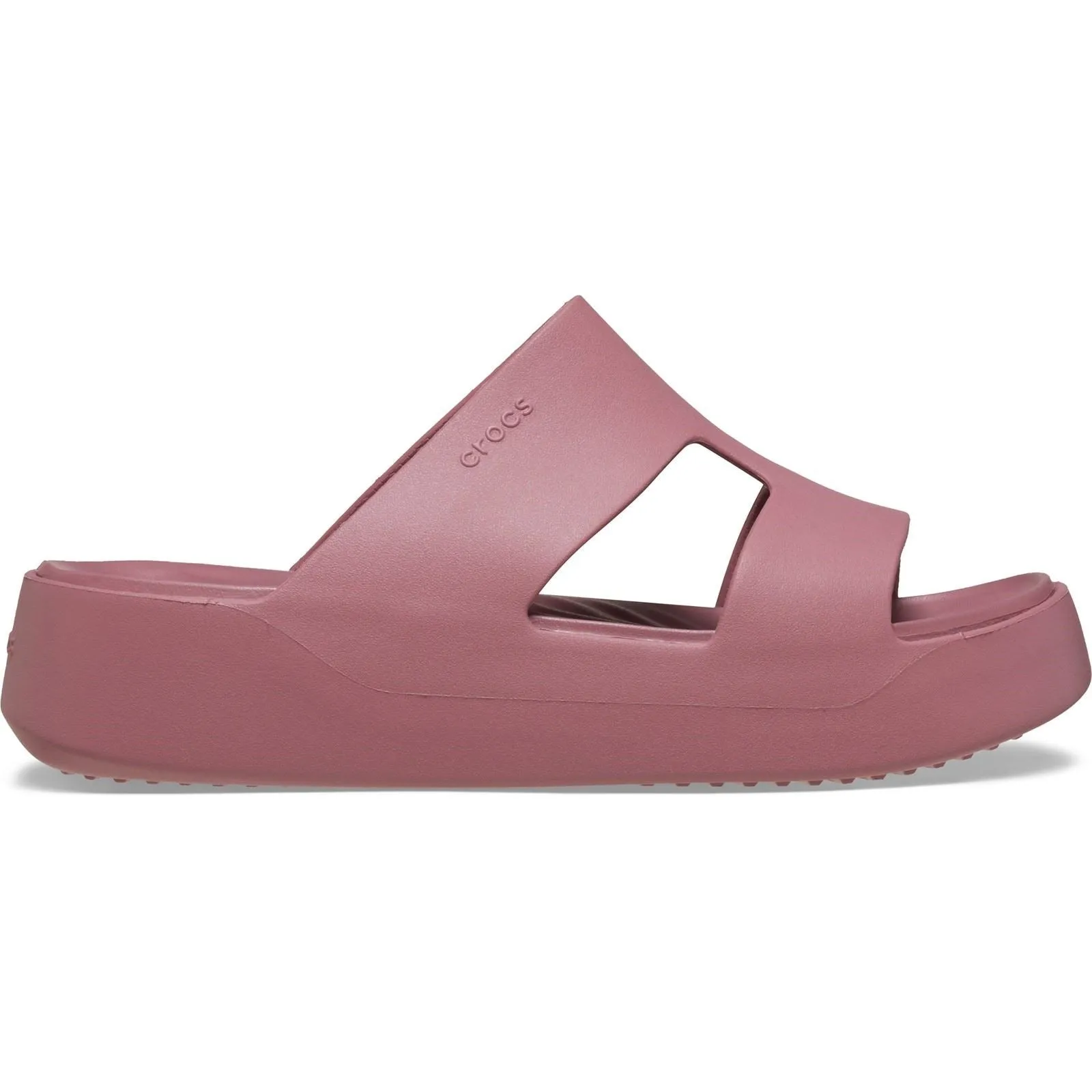Crocs pour Femme 209409 Mules à Plateforme avec Bride en H Getaway