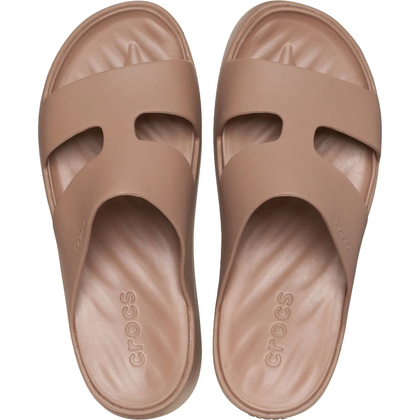 Crocs pour Femme 209409 Mules à Plateforme avec Bride en H Getaway
