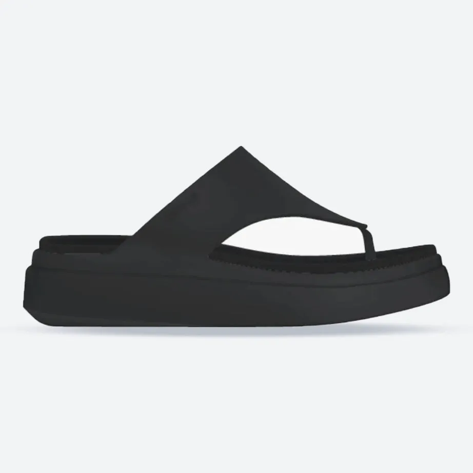 Crocs pour Femmes 209410 Tongues à Plateforme Getaway